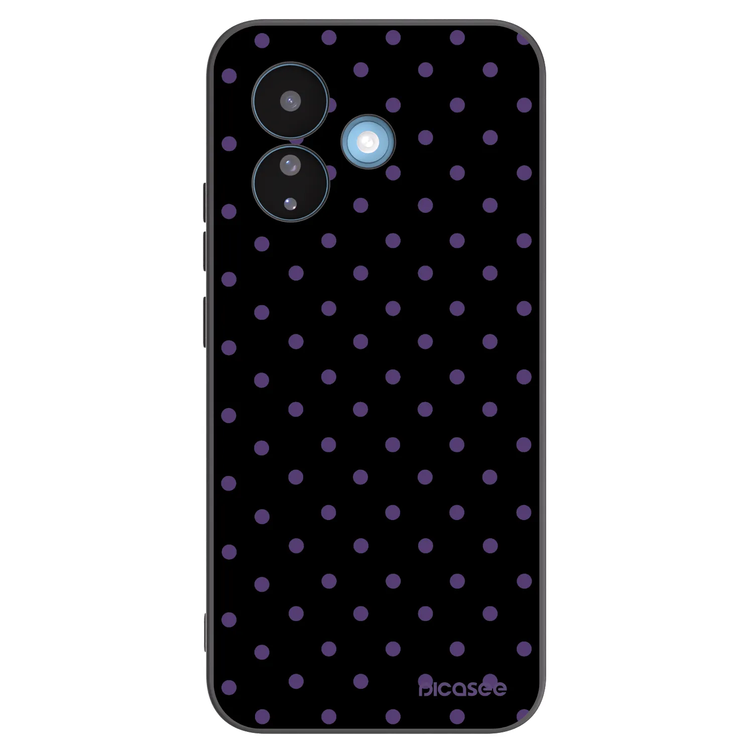 Picasee fekete szilikon tok az alábbi mobiltelefonokra Xiaomi Redmi Note 17 Pro 5G - Flickers