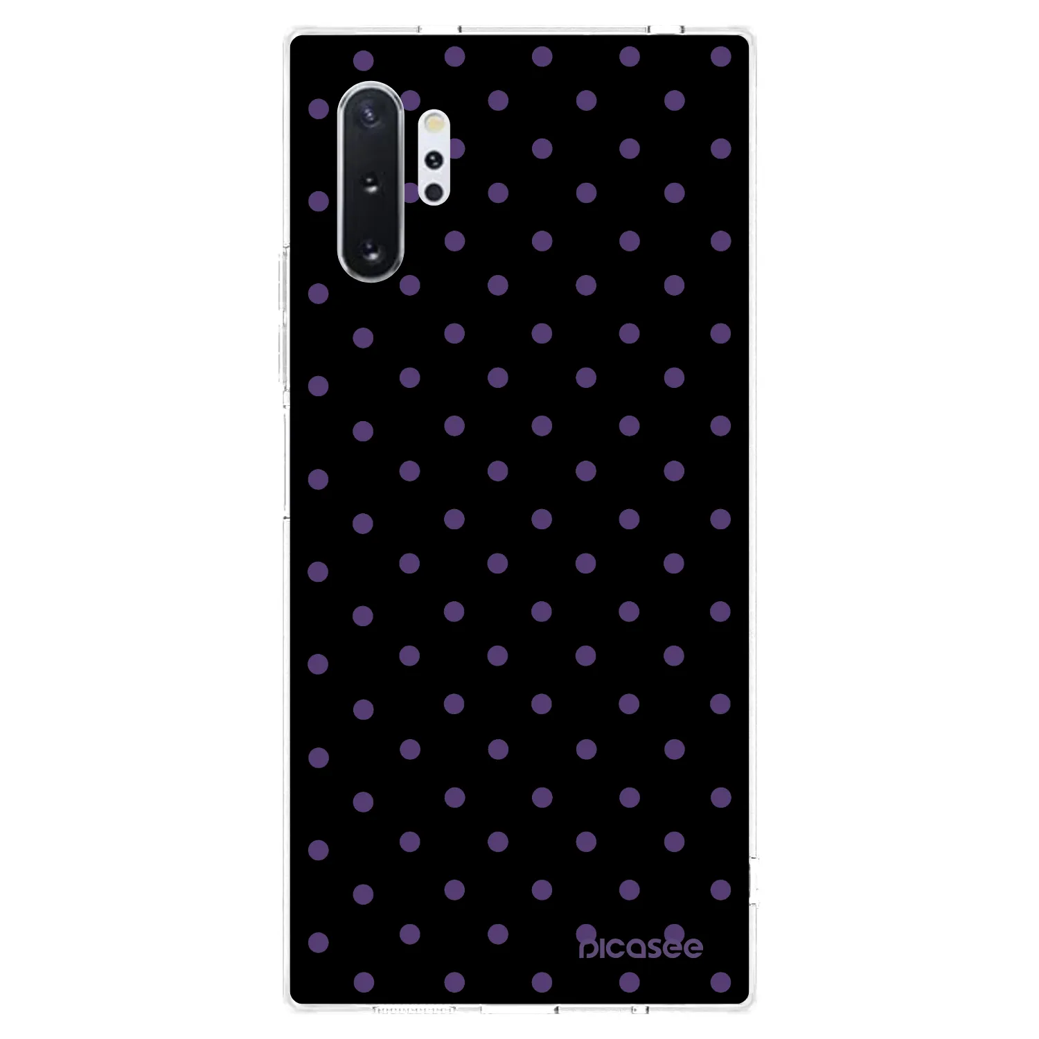 Picasee átlátszó szilikon tok az alábbi mobiltelefonokra Samsung Galaxy Note 10+ N975F - Flickers