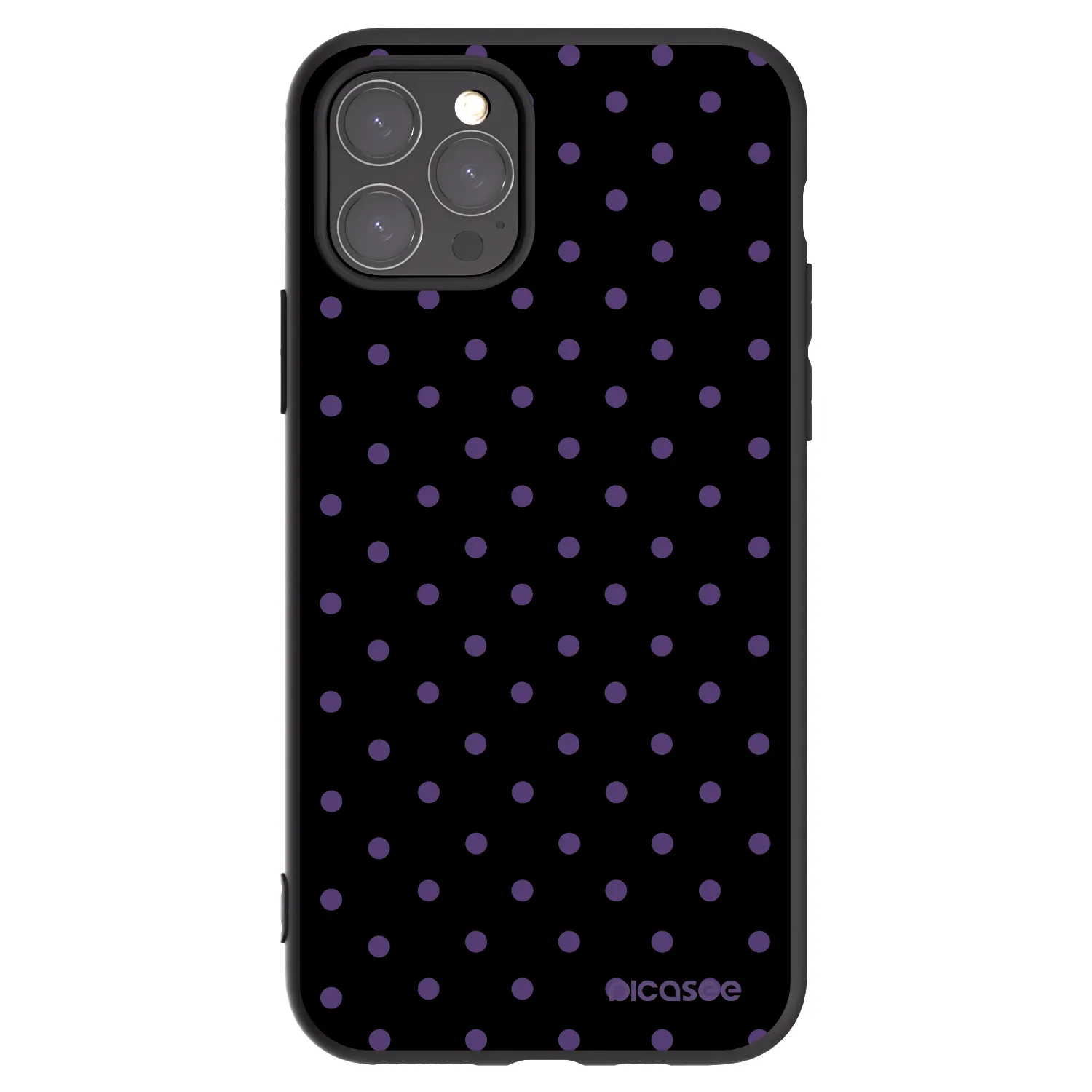 Picasee fekete szilikon tok az alábbi mobiltelefonokra Apple iPhone 11 Pro - Flickers