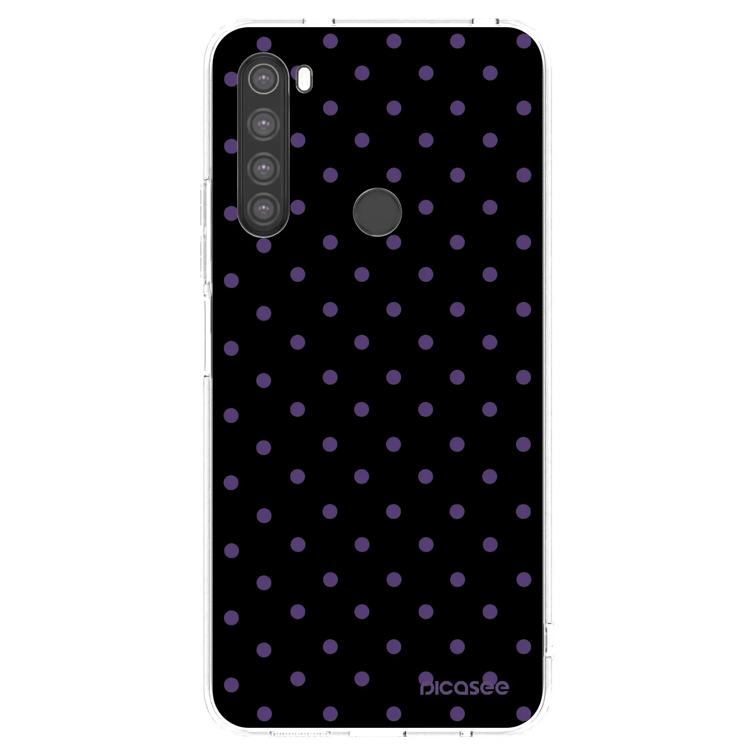 Picasee átlátszó szilikon tok az alábbi mobiltelefonokra Xiaomi Redmi Note 8 - Flickers