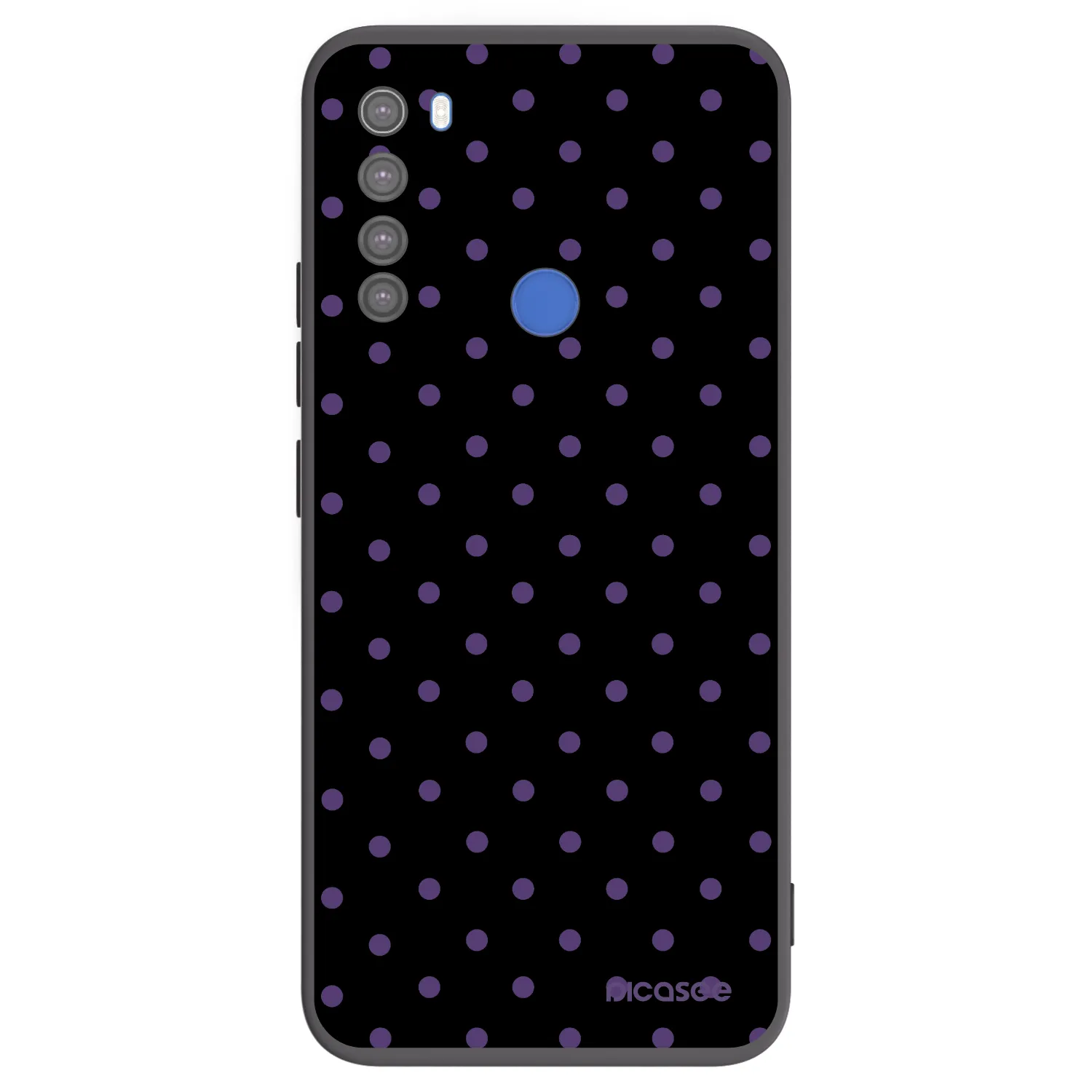 Picasee fekete szilikon tok az alábbi mobiltelefonokra Xiaomi Redmi Note 8T - Flickers