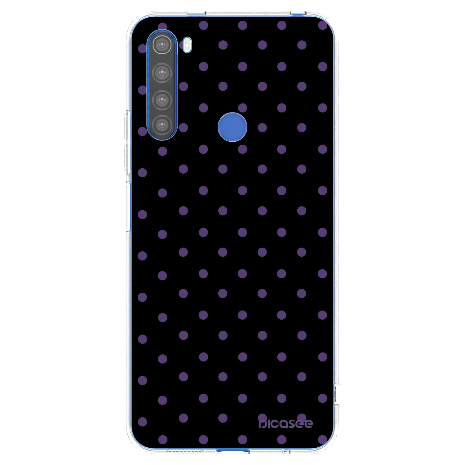 Picasee átlátszó szilikon tok az alábbi mobiltelefonokra Xiaomi Redmi Note 8T - Flickers