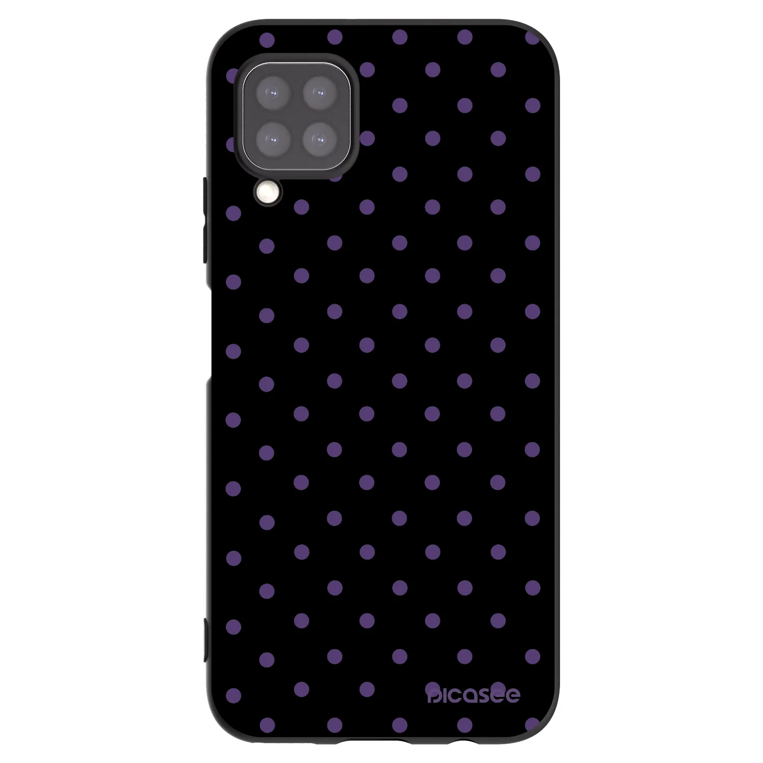 Picasee fekete szilikon tok az alábbi mobiltelefonokra Huawei P40 Lite - Flickers