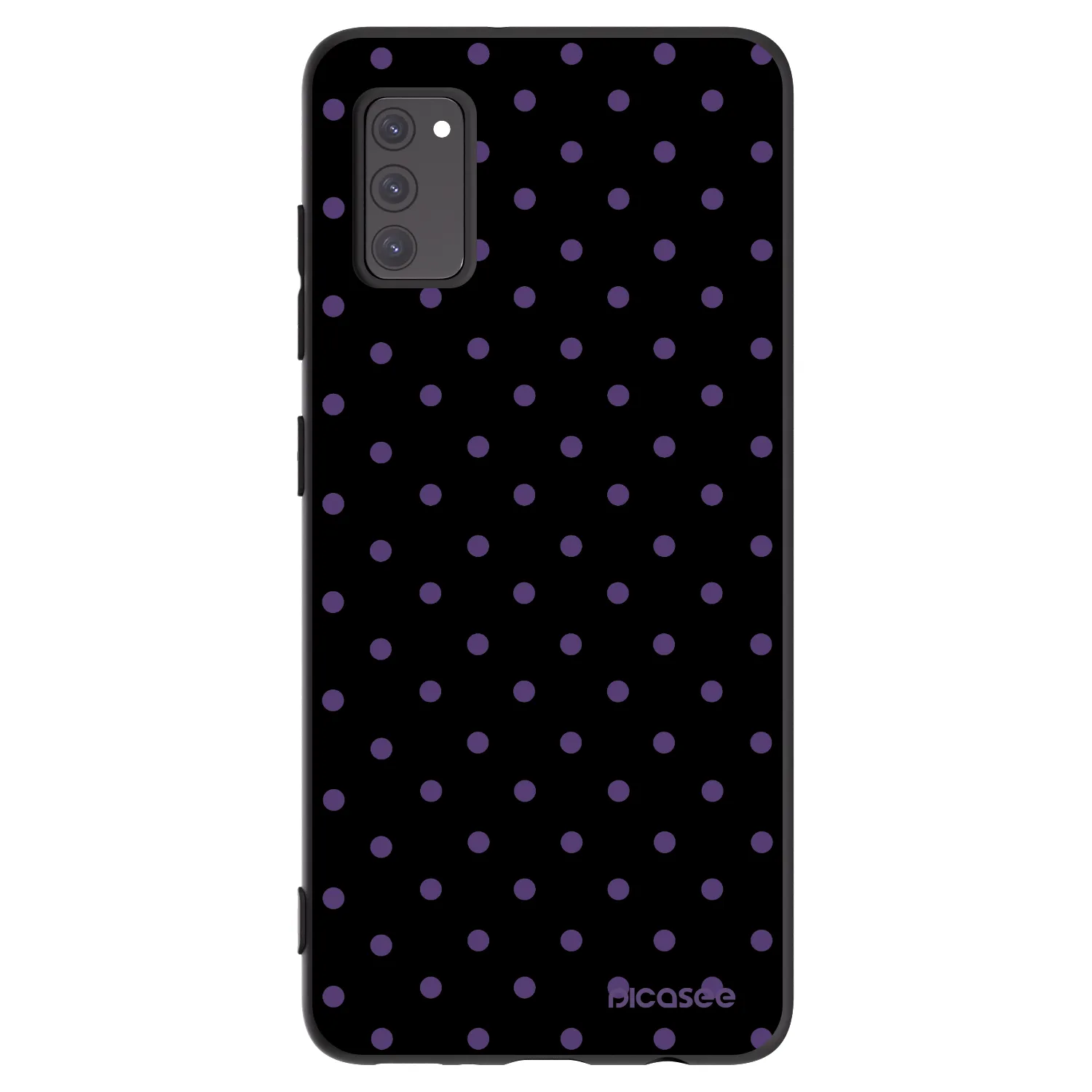 Picasee fekete szilikon tok az alábbi mobiltelefonokra Samsung Galaxy A41 A415F - Flickers