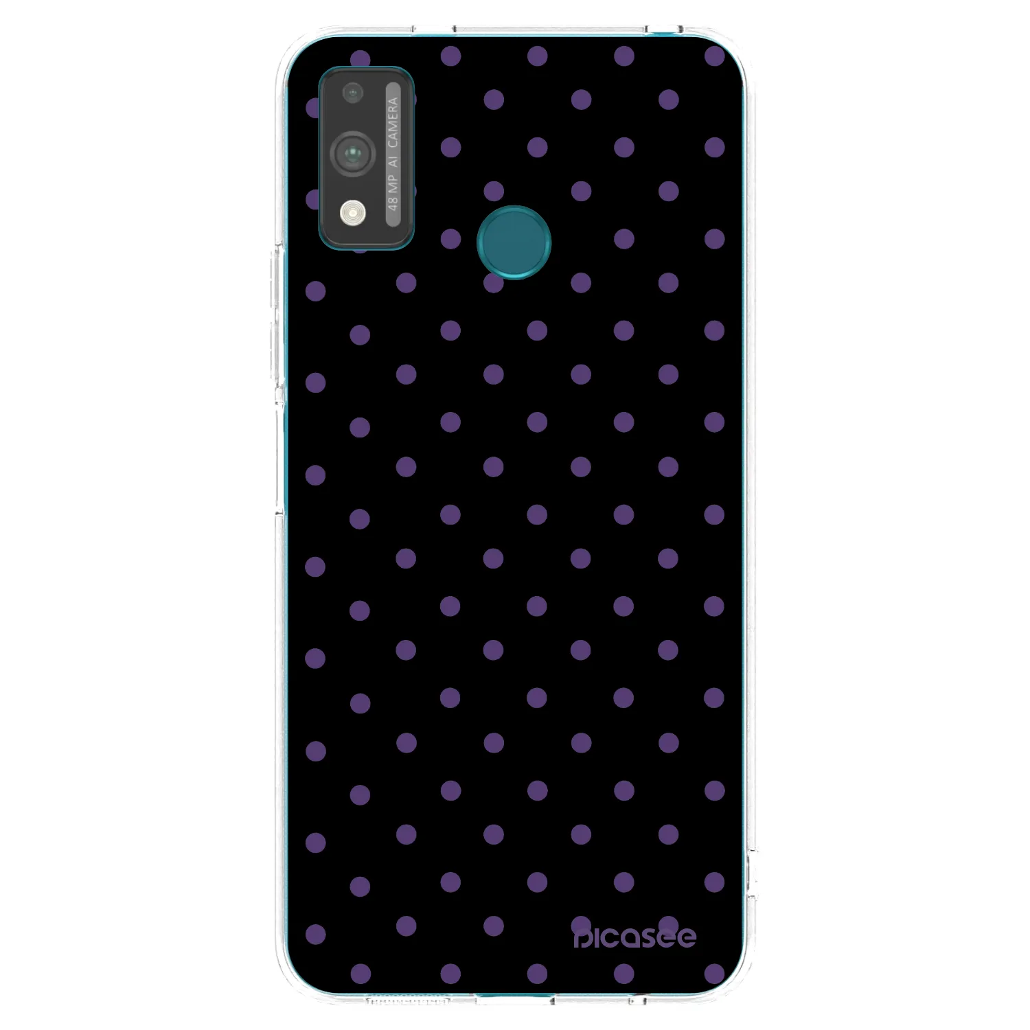 Picasee átlátszó szilikon tok az alábbi mobiltelefonokra Honor 9X Lite - Flickers