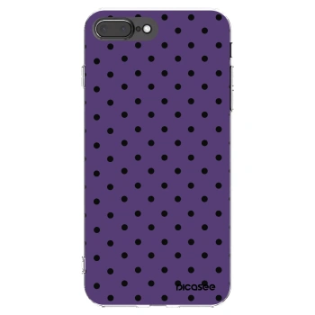 Picasee átlátszó szilikon tok az alábbi mobiltelefonokra Apple iPhone 8 Plus - Flickers 2