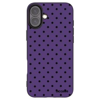Picasee fekete szilikon tok az alábbi mobiltelefonokra Apple iPhone 16 Plus - Flickers 2