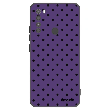 Picasee fekete szilikon tok az alábbi mobiltelefonokra Xiaomi Redmi Note 8 - Flickers 2