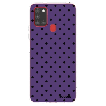 Picasee átlátszó szilikon tok az alábbi mobiltelefonokra Samsung Galaxy A21s - Flickers 2