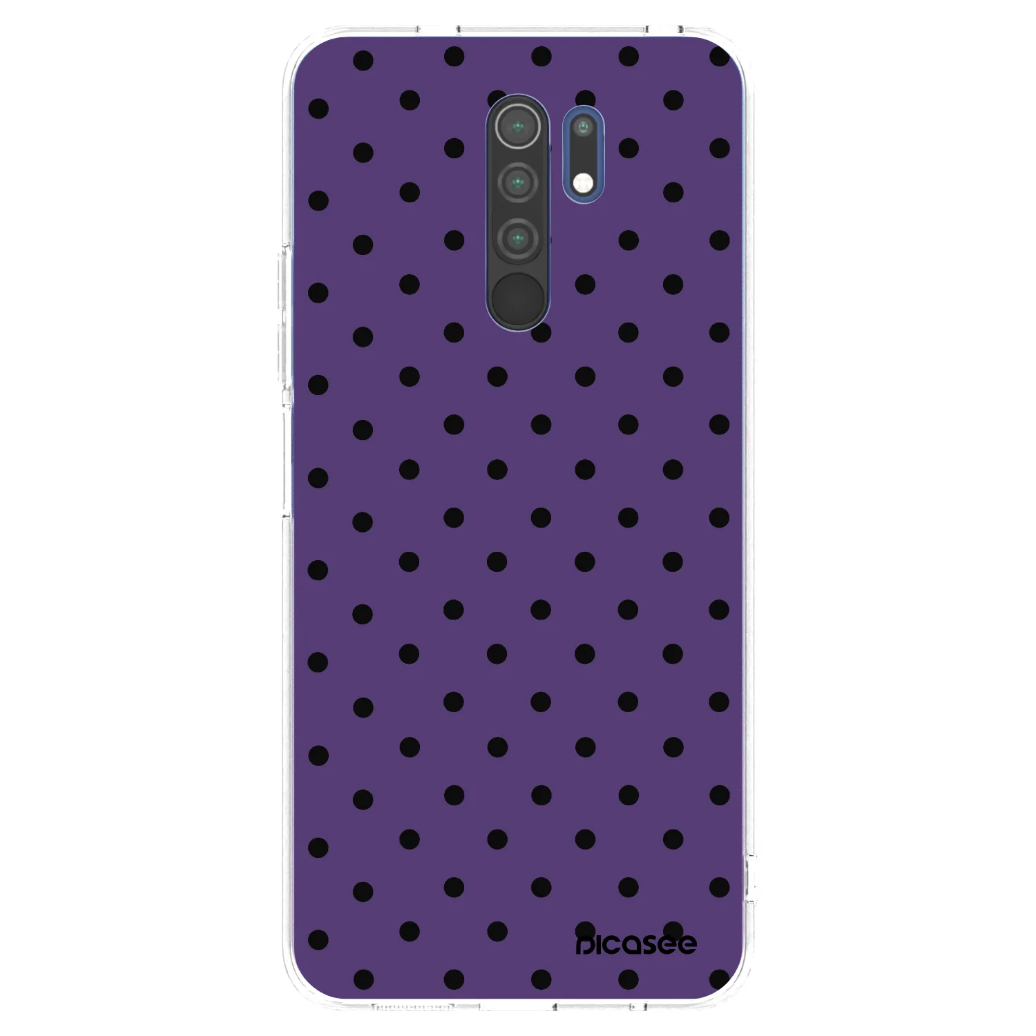 Picasee átlátszó szilikon tok az alábbi mobiltelefonokra Xiaomi Redmi 9 - Flickers 2
