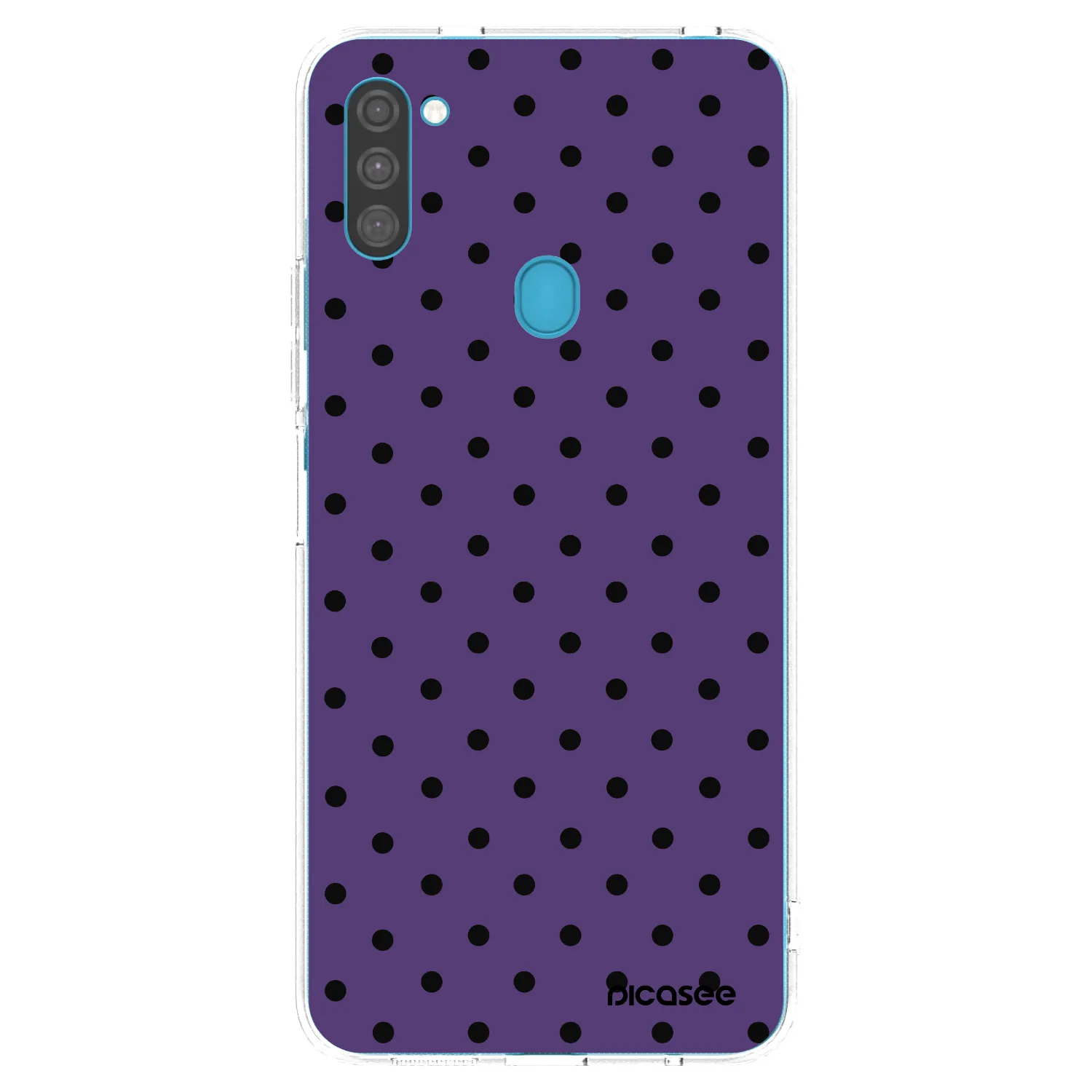 Picasee átlátszó szilikon tok az alábbi mobiltelefonokra Samsung Galaxy M11 - Flickers 2