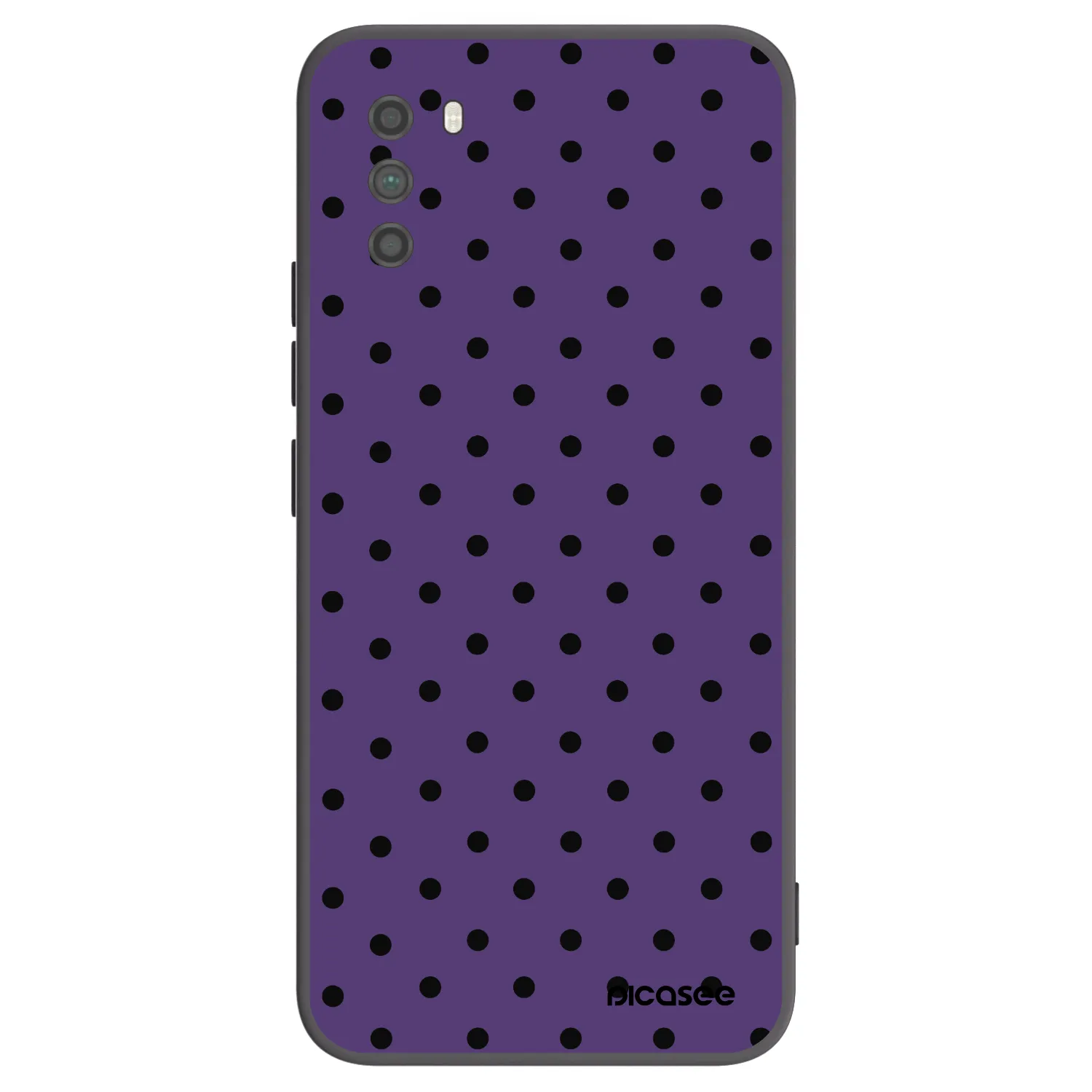 Picasee fekete szilikon tok az alábbi mobiltelefonokra Xiaomi Poco M3 - Flickers 2