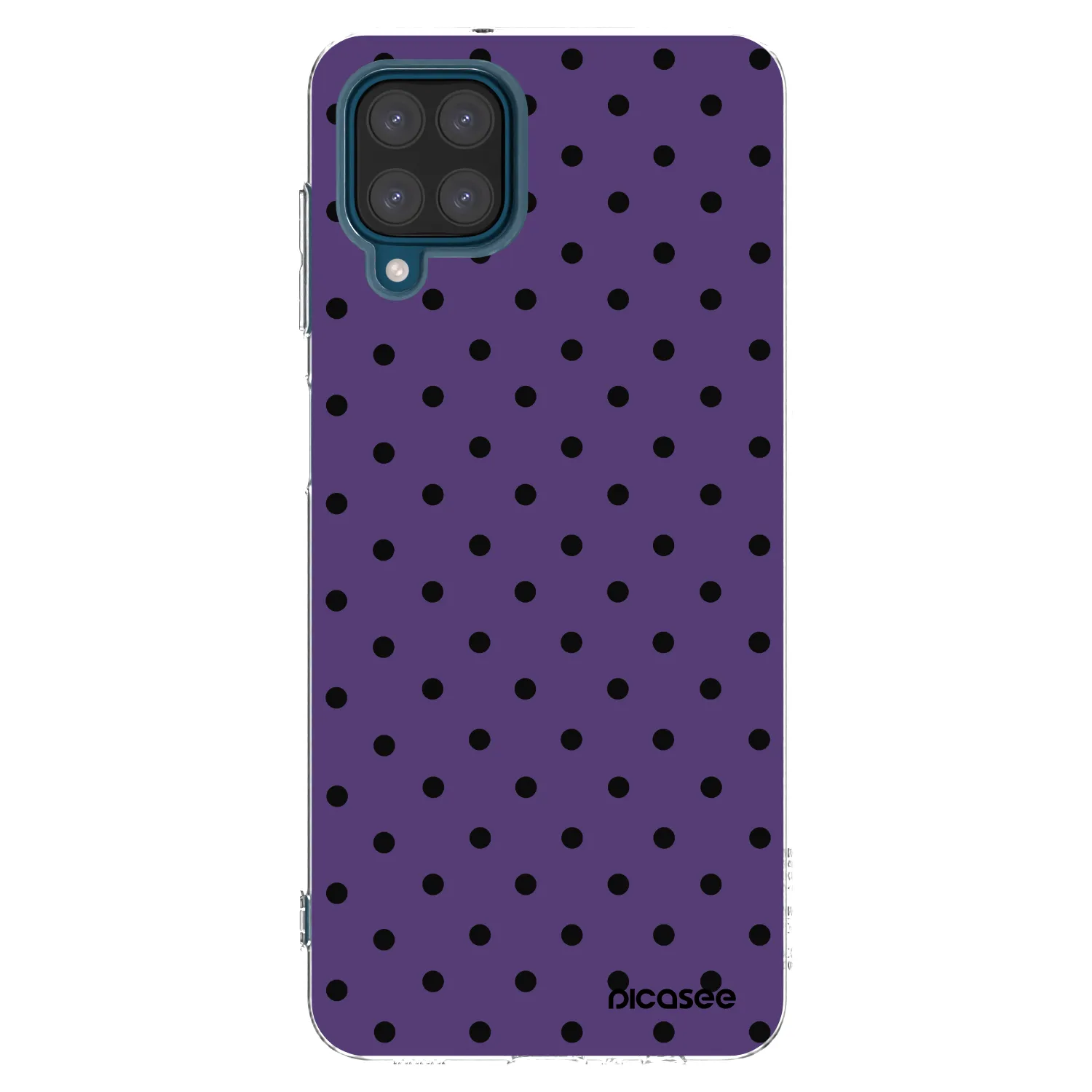 Picasee átlátszó szilikon tok az alábbi mobiltelefonokra Samsung Galaxy A12 A125F - Flickers 2