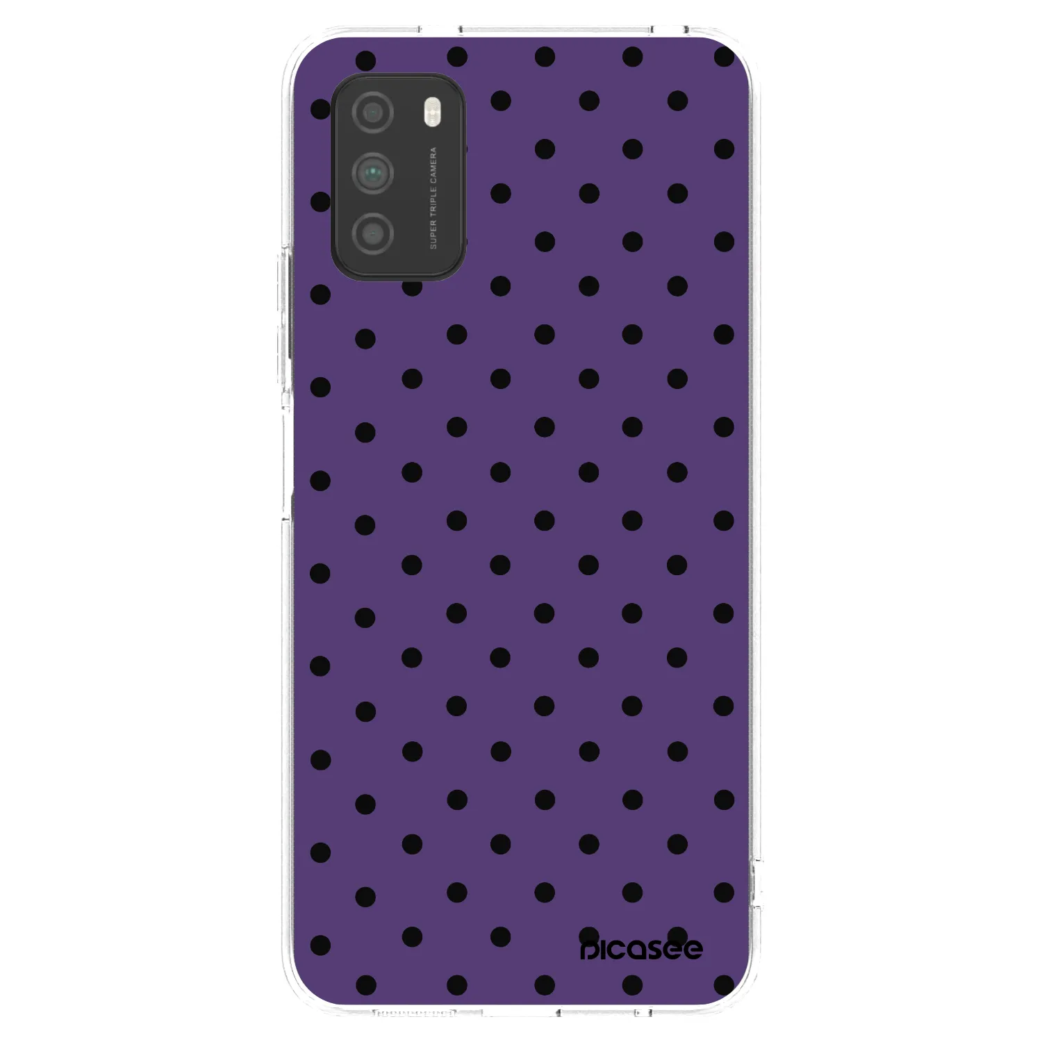 Picasee átlátszó szilikon tok az alábbi mobiltelefonokra Xiaomi Poco M3 - Flickers 2