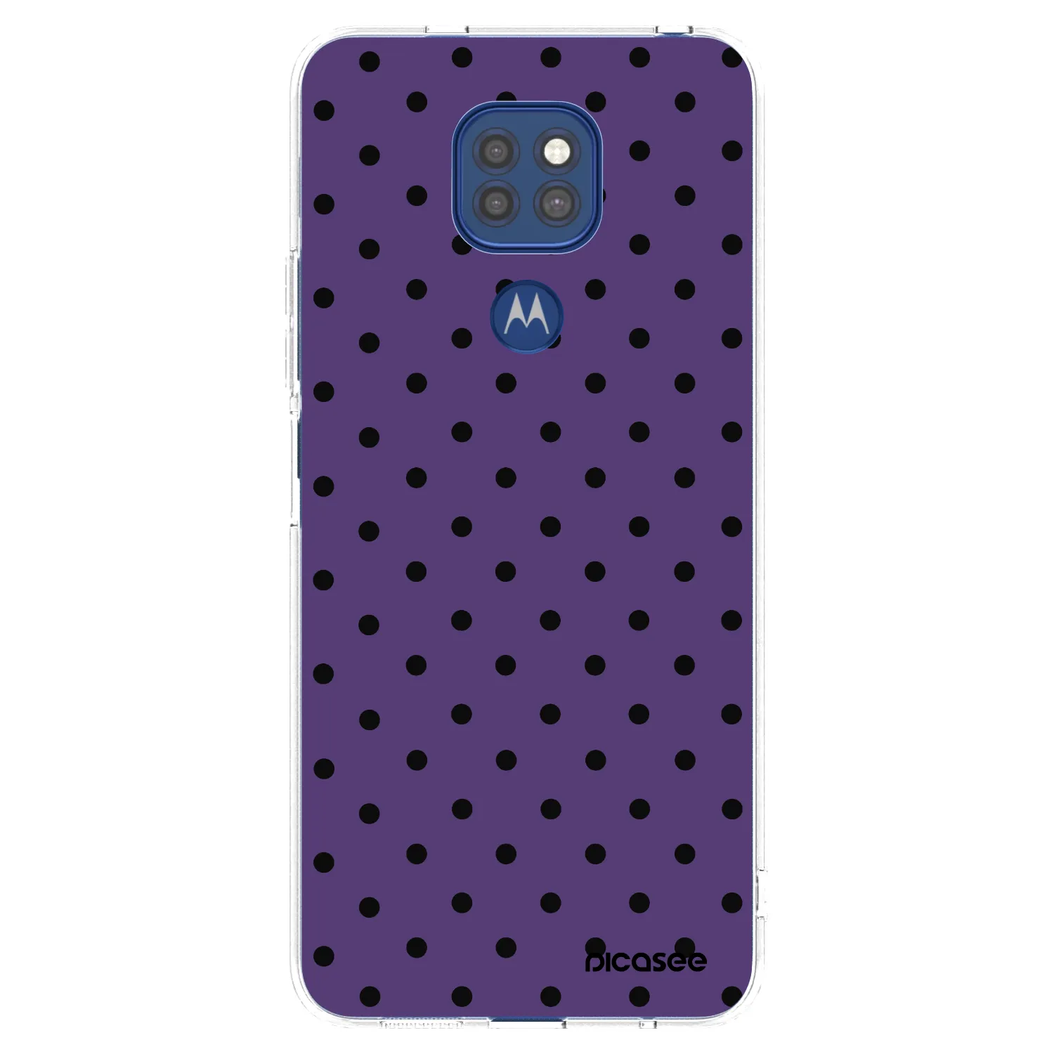 Picasee átlátszó szilikon tok az alábbi mobiltelefonokra Motorola Moto G9 Play - Flickers 2