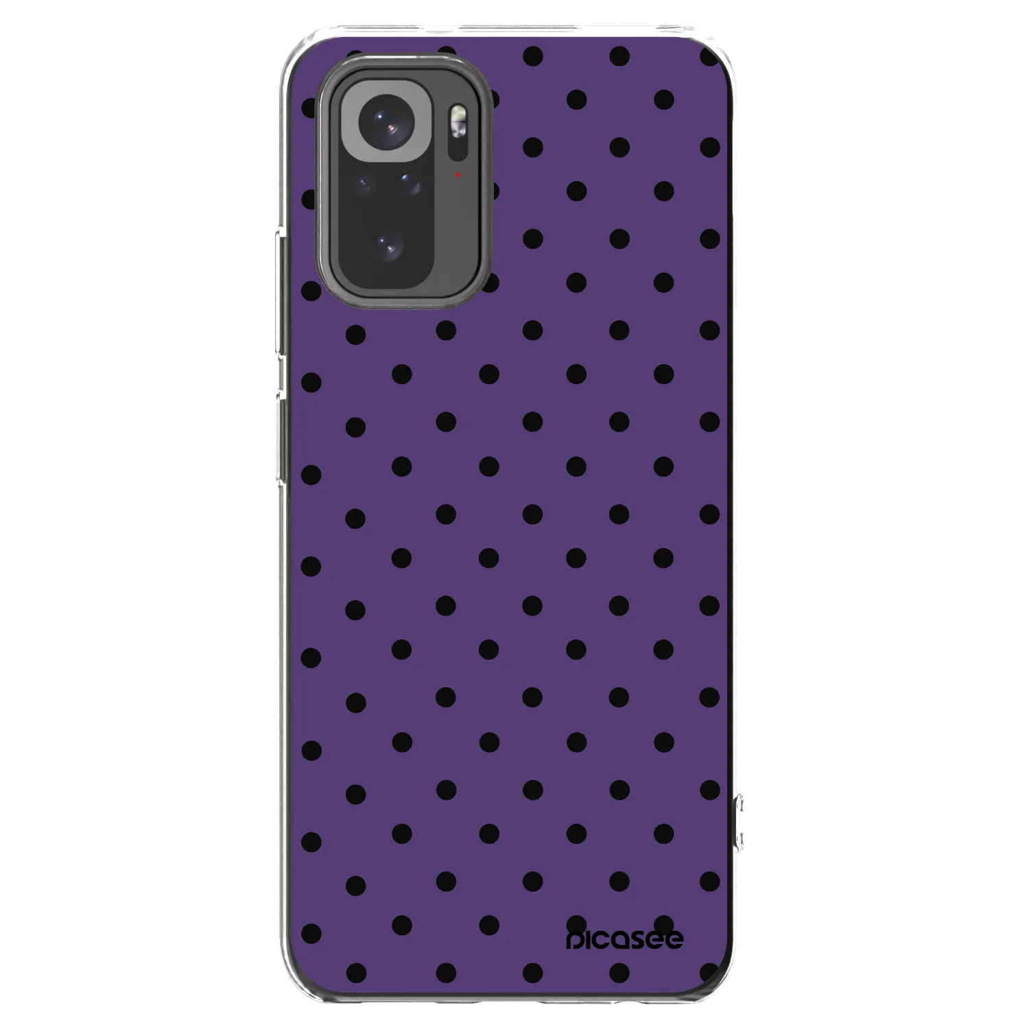 Picasee átlátszó szilikon tok az alábbi mobiltelefonokra Xiaomi Redmi Note 10 - Flickers 2