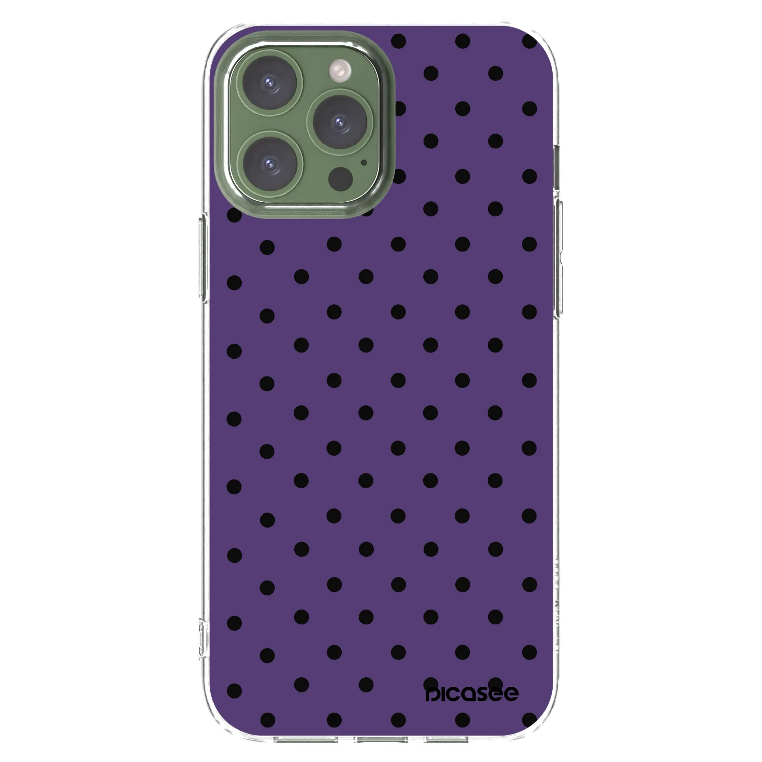 Picasee átlátszó szilikon tok az alábbi mobiltelefonokra Apple iPhone 13 Pro Max - Flickers 2