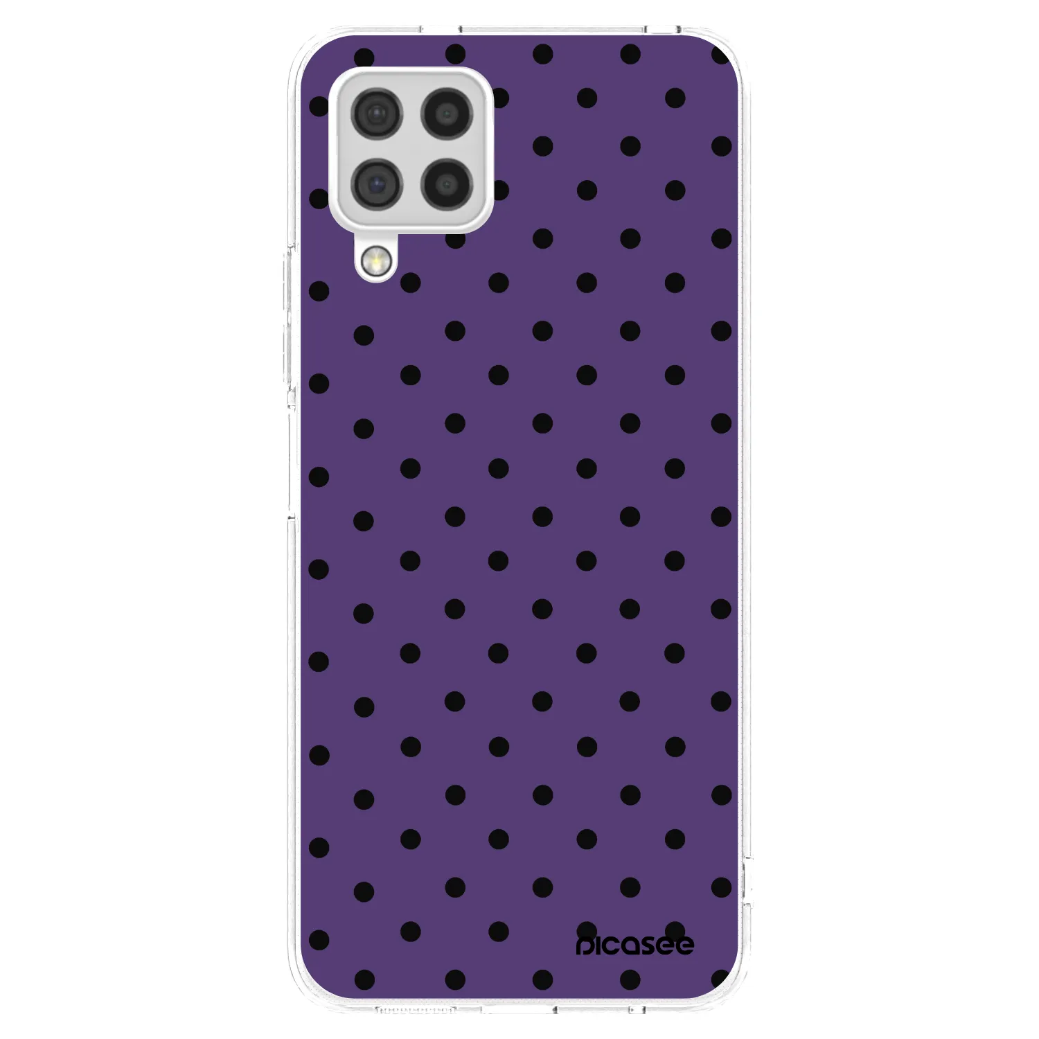 Picasee átlátszó szilikon tok az alábbi mobiltelefonokra Samsung Galaxy A22 A225F 4G - Flickers 2