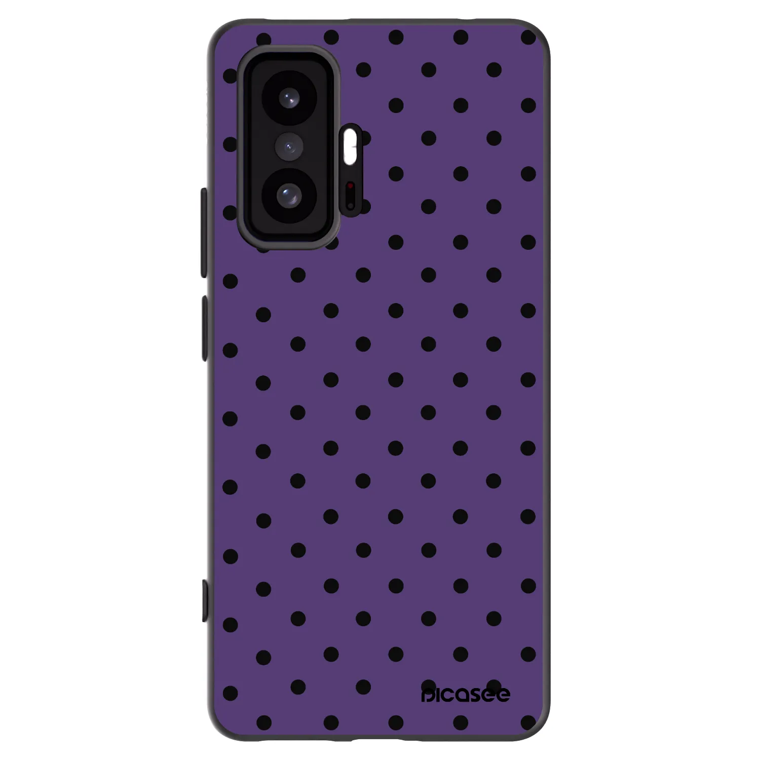 Picasee fekete szilikon tok az alábbi mobiltelefonokra Xiaomi 11T Pro - Flickers 2