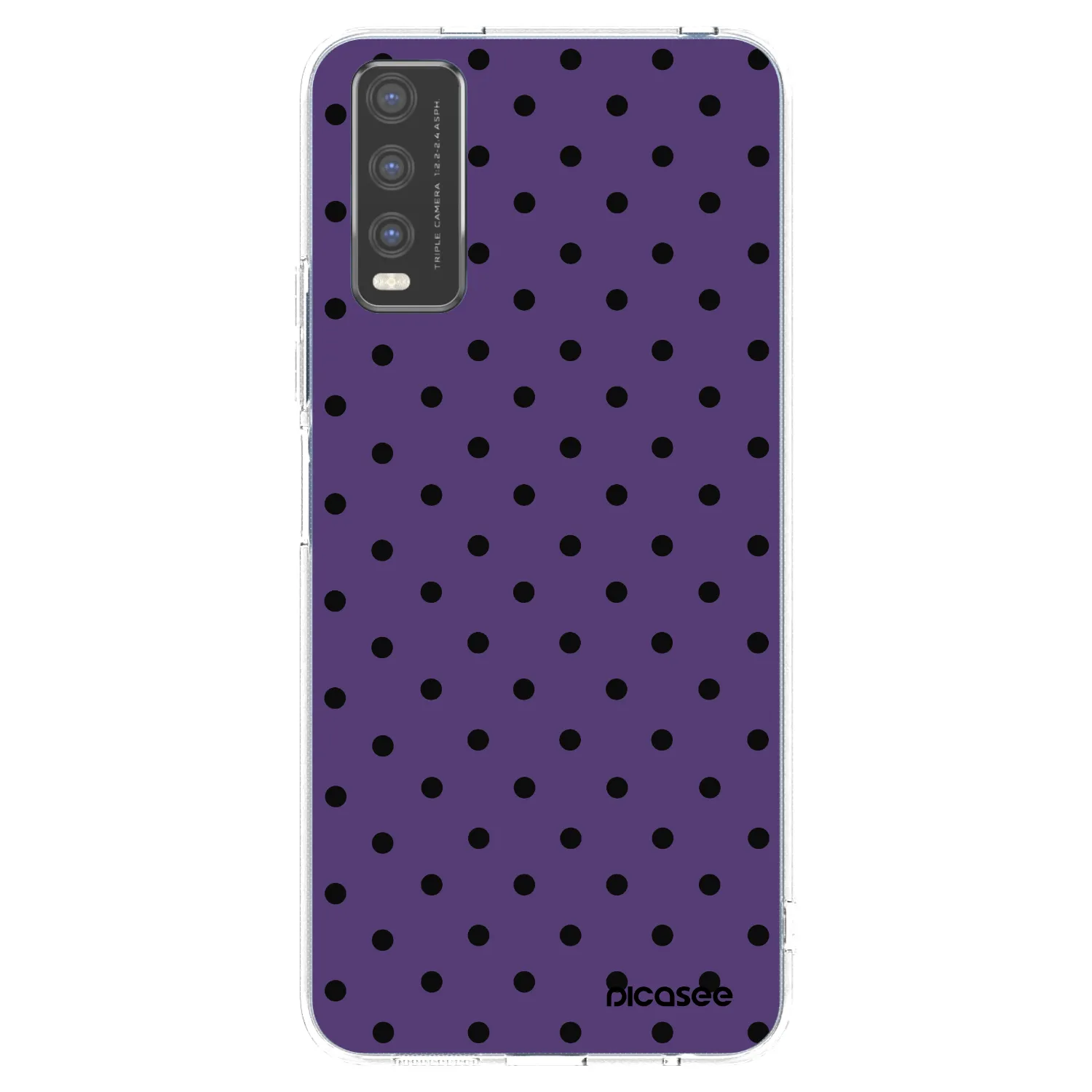 Picasee átlátszó szilikon tok az alábbi mobiltelefonokra Vivo Y20s - Flickers 2
