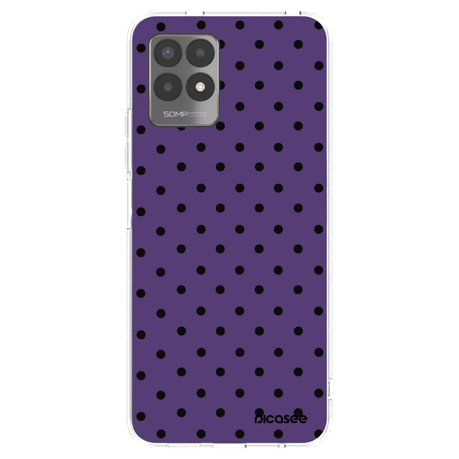 Picasee átlátszó szilikon tok az alábbi mobiltelefonokra Realme 8i - Flickers 2