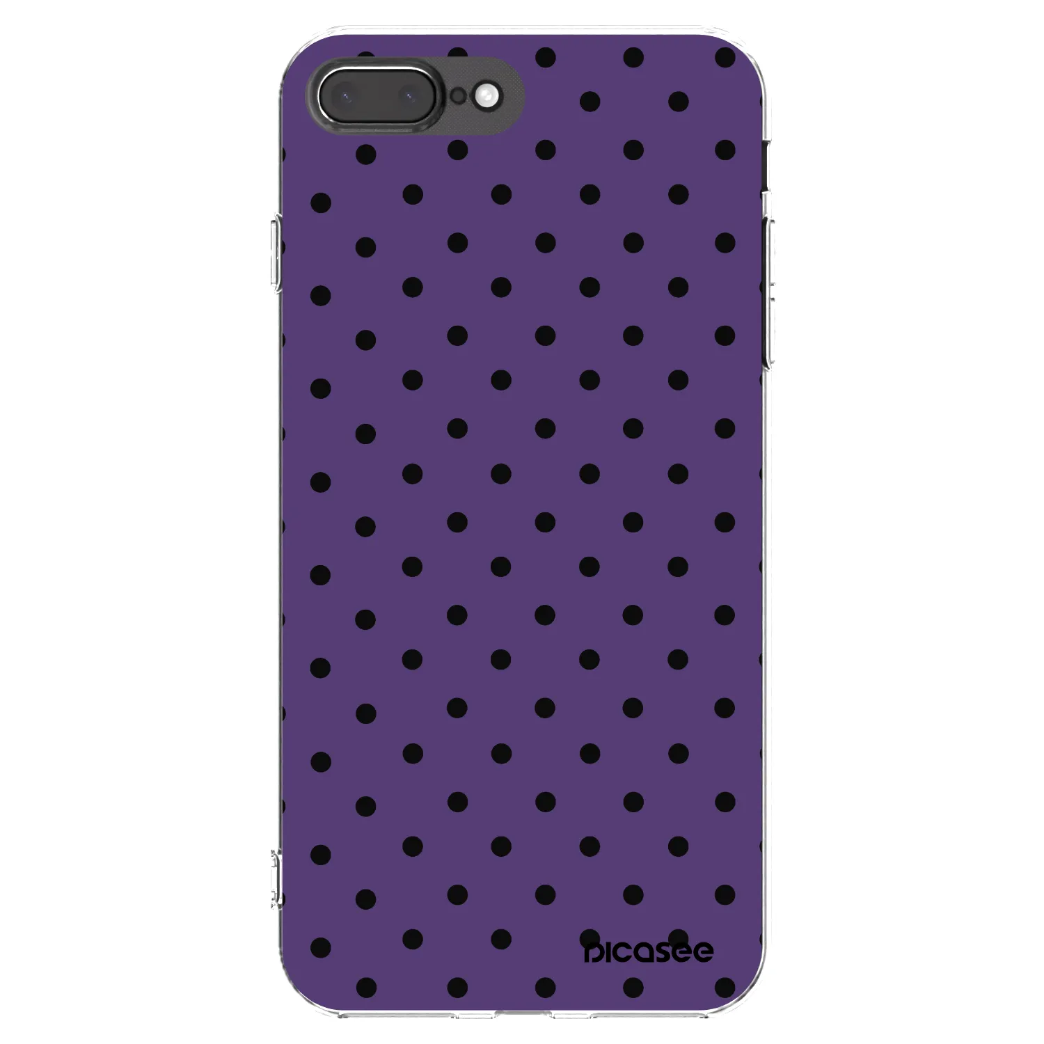 Picasee átlátszó szilikon tok az alábbi mobiltelefonokra Apple iPhone 7 Plus - Flickers 2