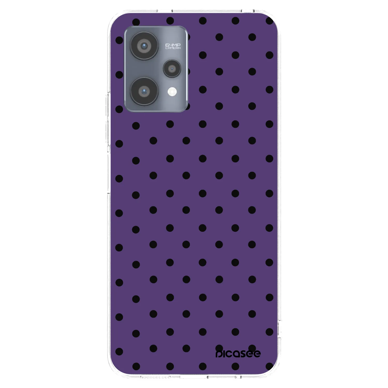 Picasee átlátszó szilikon tok az alábbi mobiltelefonokra Realme 9 Pro 5G - Flickers 2