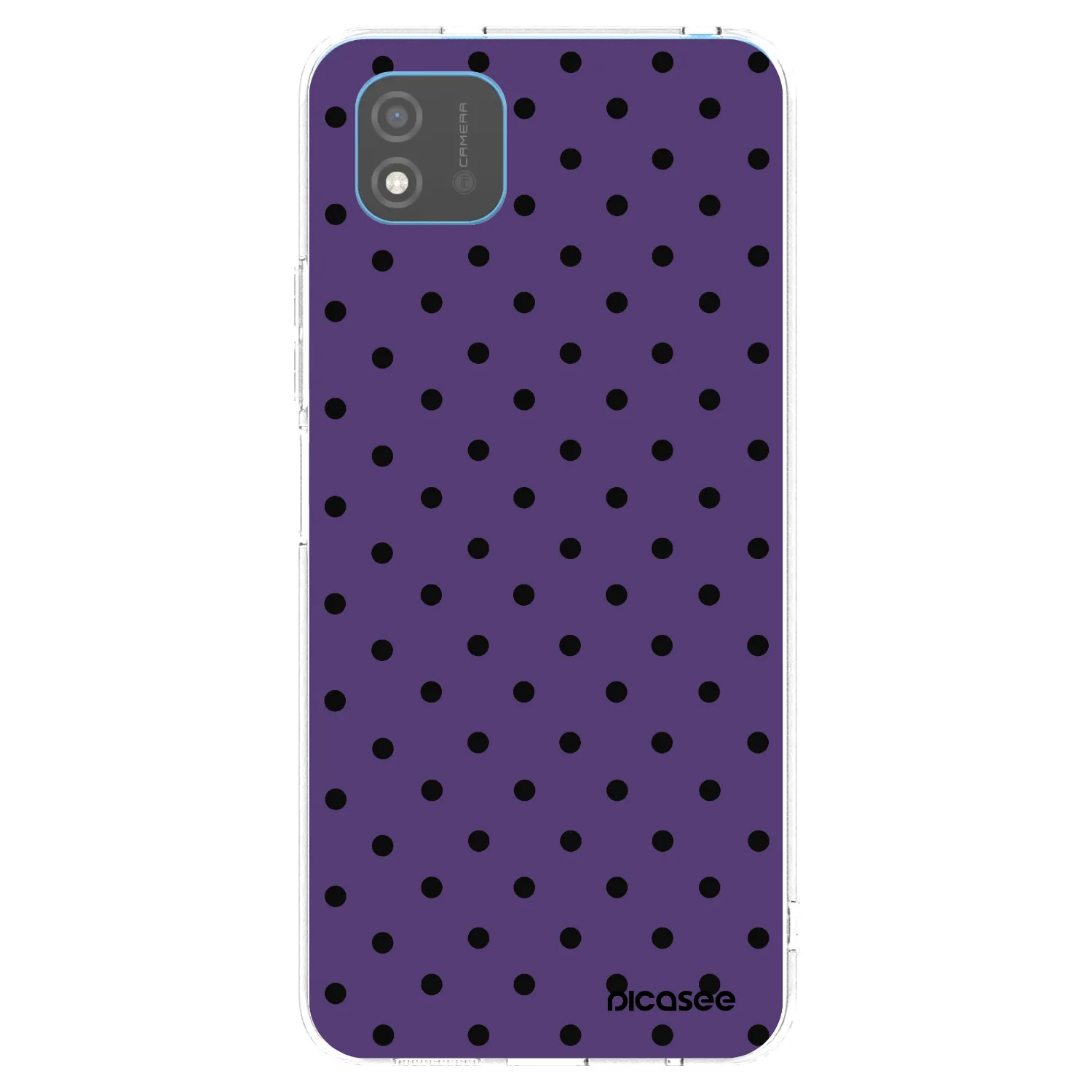 Picasee átlátszó szilikon tok az alábbi mobiltelefonokra Realme C11 (2021) - Flickers 2