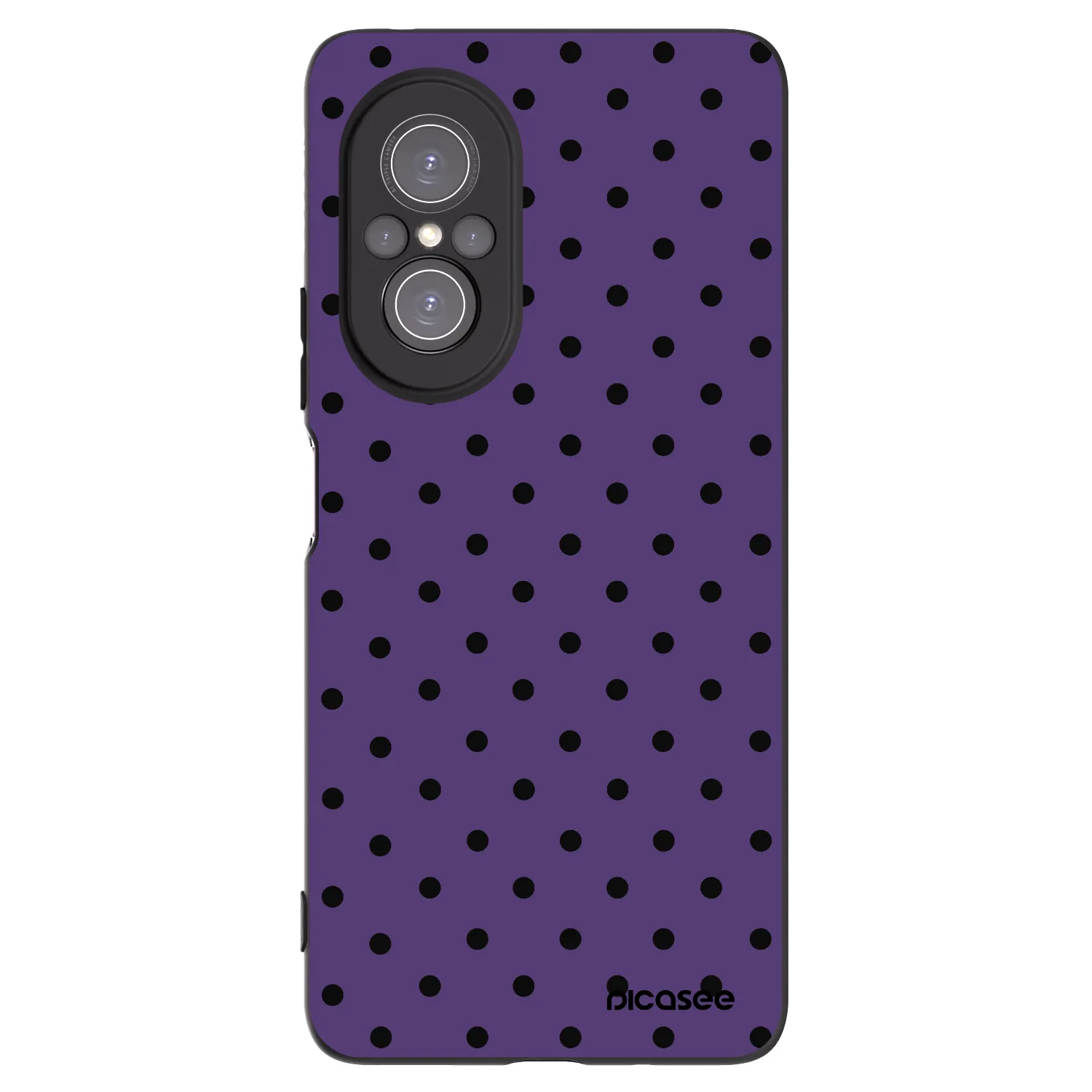 Picasee fekete szilikon tok az alábbi mobiltelefonokra Huawei Nova 9 SE - Flickers 2