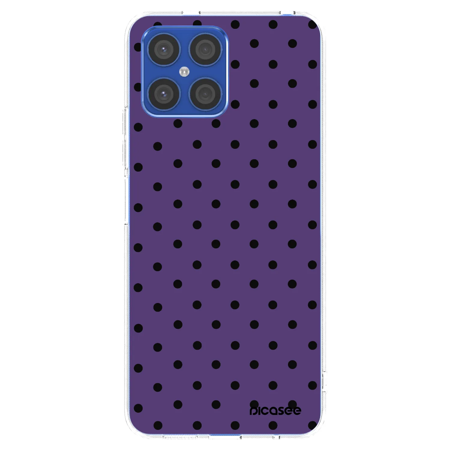 Picasee átlátszó szilikon tok az alábbi mobiltelefonokra Honor X8 4G - Flickers 2