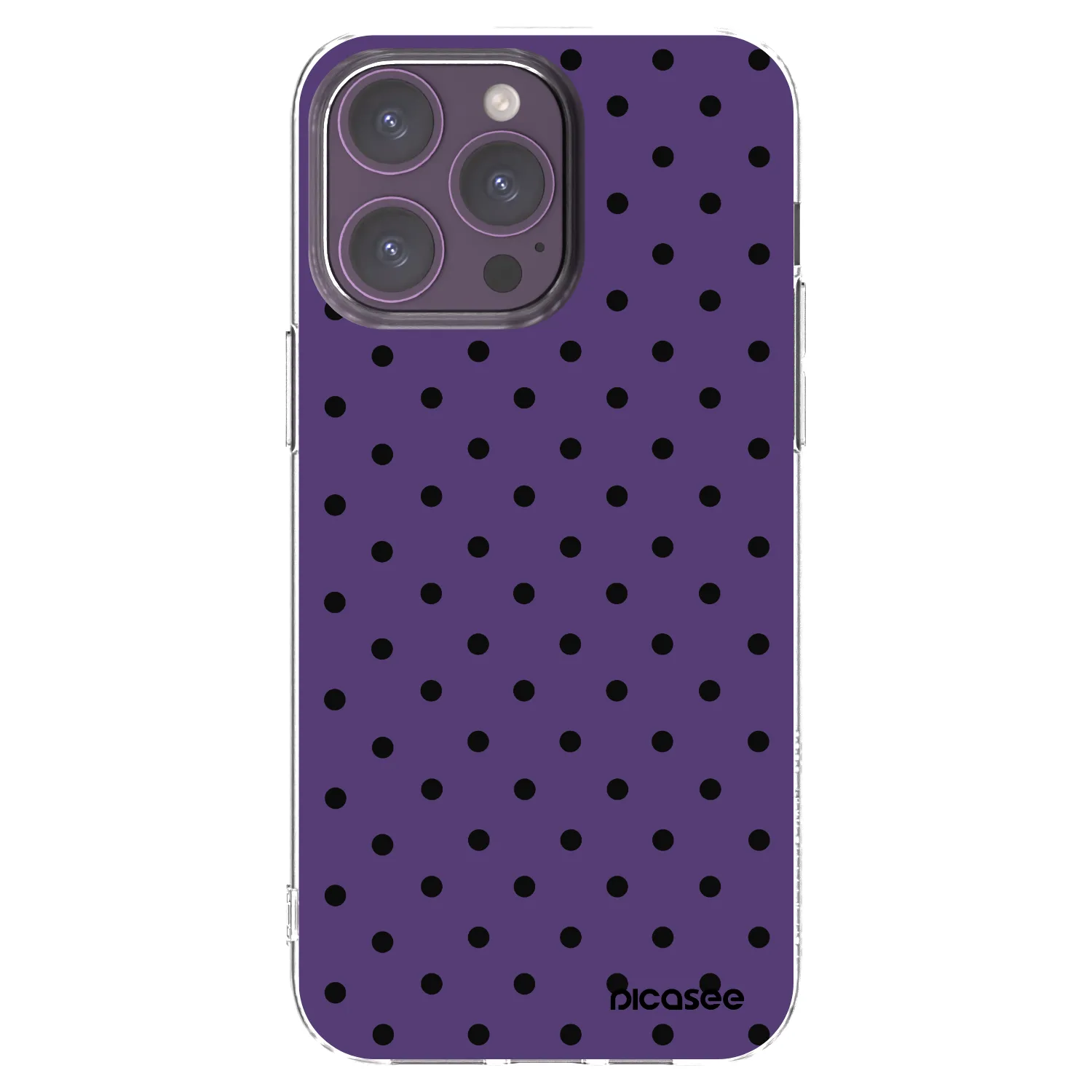 Picasee átlátszó szilikon tok az alábbi mobiltelefonokra Apple iPhone 14 Pro Max - Flickers 2