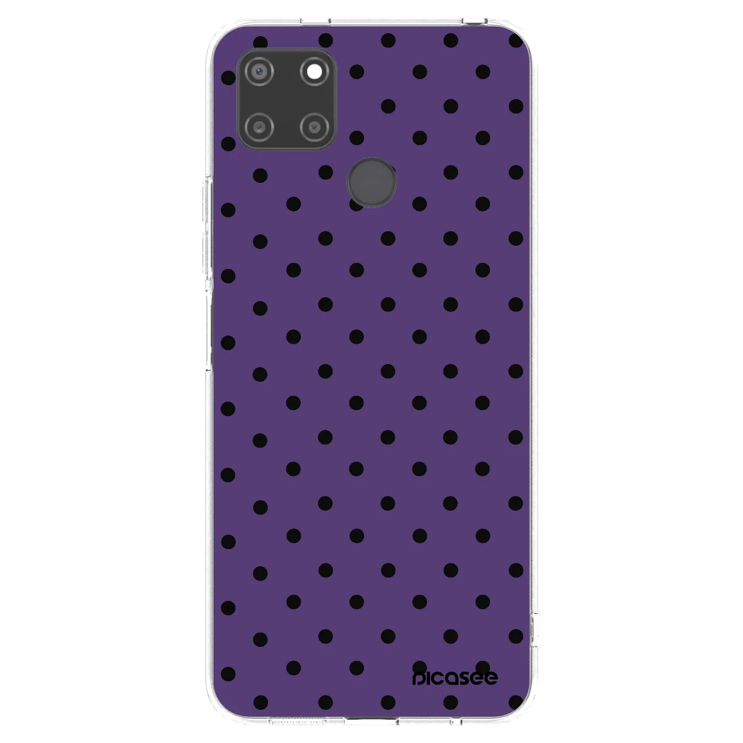 Picasee átlátszó szilikon tok az alábbi mobiltelefonokra Realme C21Y - Flickers 2