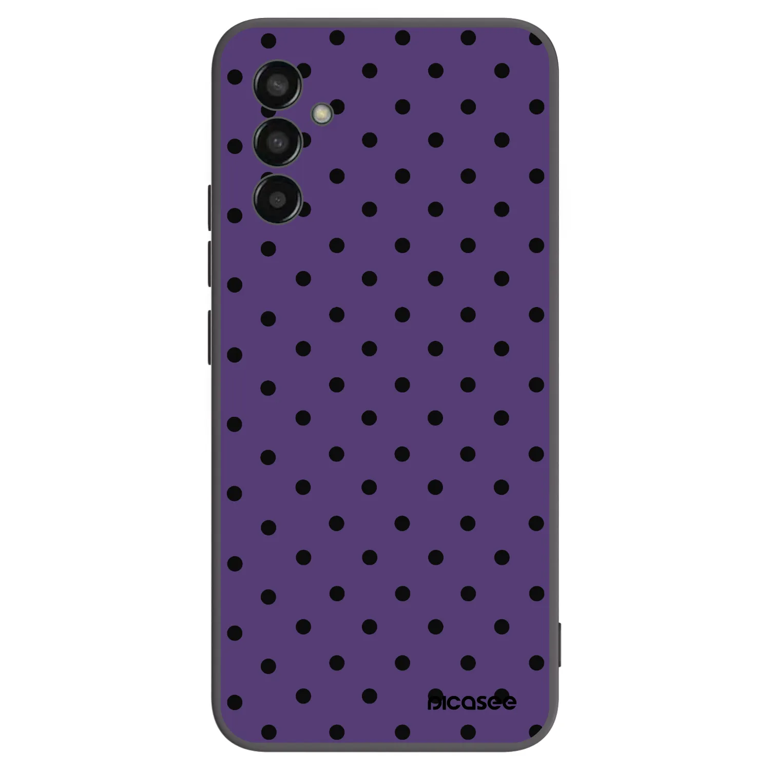 Picasee fekete szilikon tok az alábbi mobiltelefonokra Samsung Galaxy M13 M135F - Flickers 2
