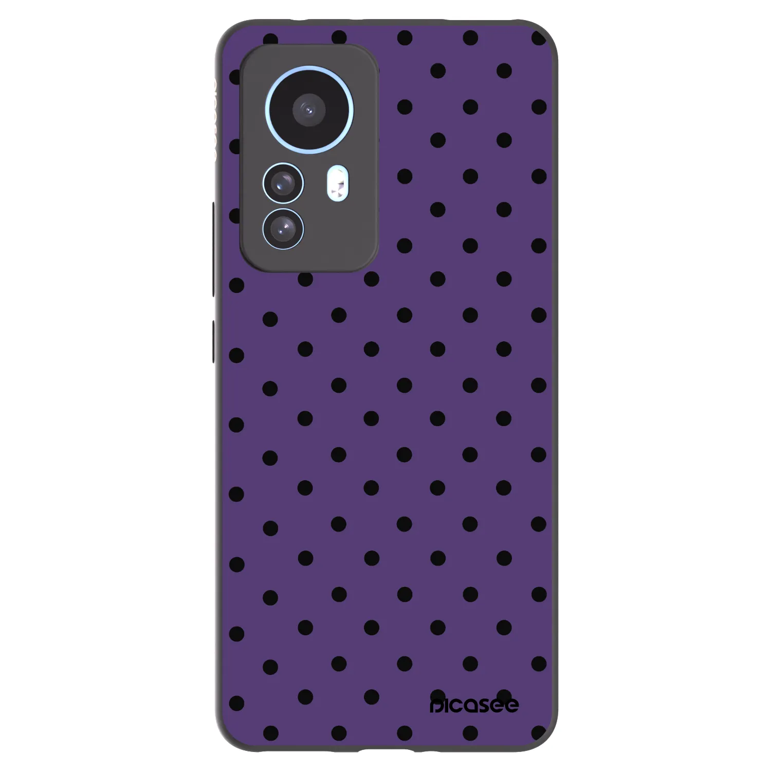 Picasee fekete szilikon tok az alábbi mobiltelefonokra Xiaomi 12T Pro - Flickers 2