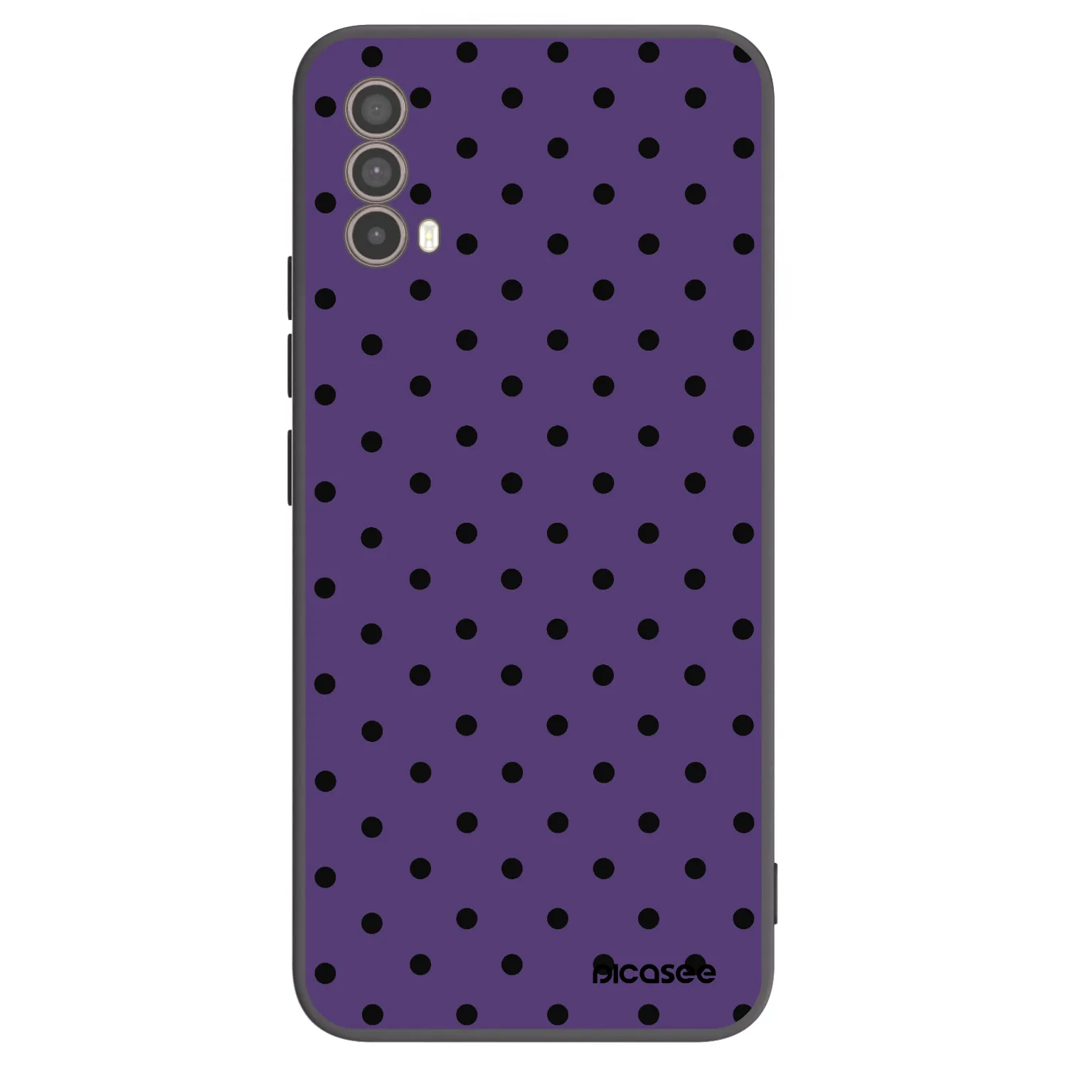 Picasee fekete szilikon tok az alábbi mobiltelefonokra Motorola Moto E40 - Flickers 2