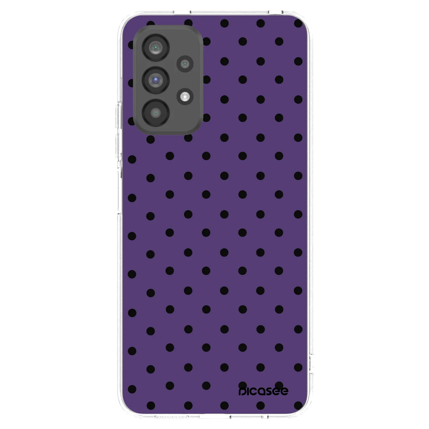 Picasee átlátszó szilikon tok az alábbi mobiltelefonokra Samsung Galaxy A73 5G - Flickers 2