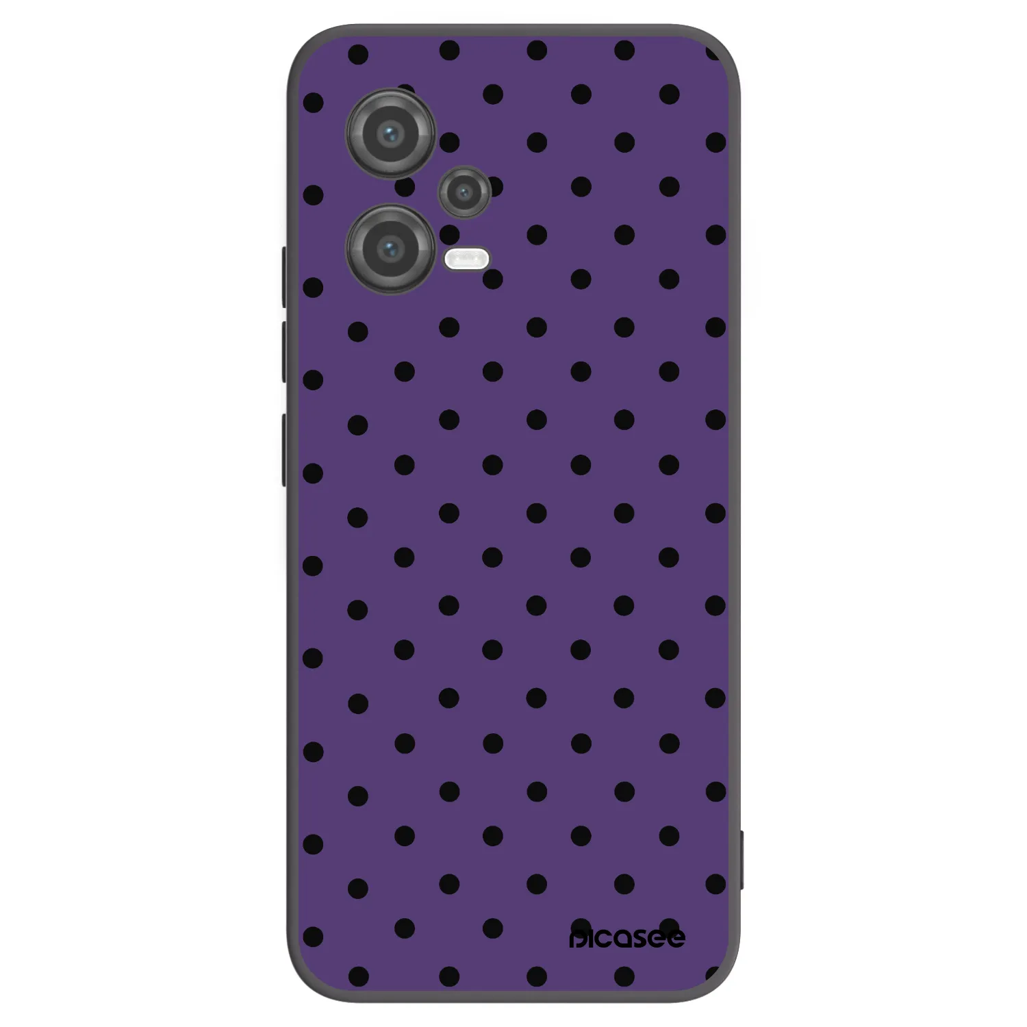 Picasee fekete szilikon tok az alábbi mobiltelefonokra Xiaomi Poco X5 - Flickers 2