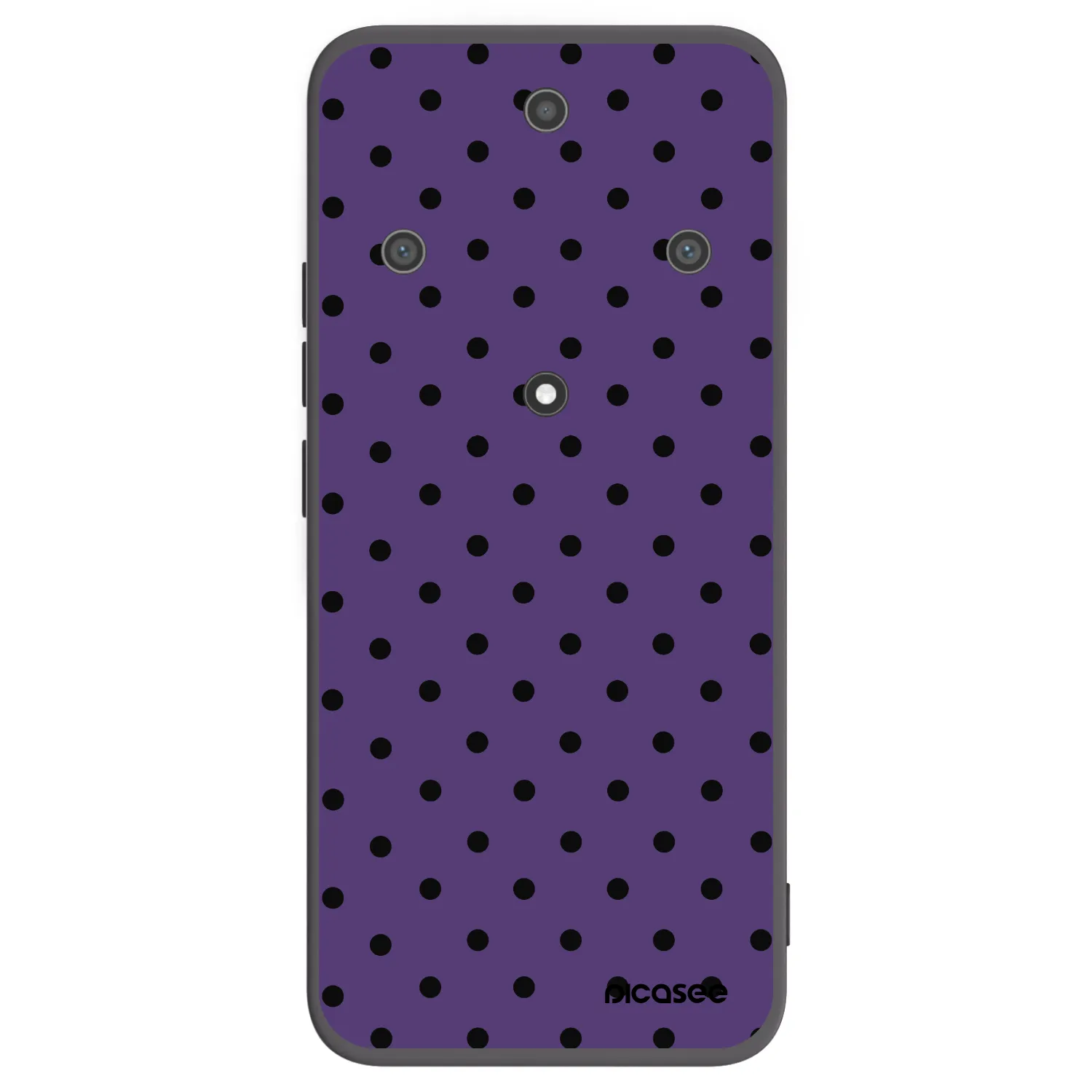 Picasee fekete szilikon tok az alábbi mobiltelefonokra Honor Magic5 Lite 5G - Flickers 2