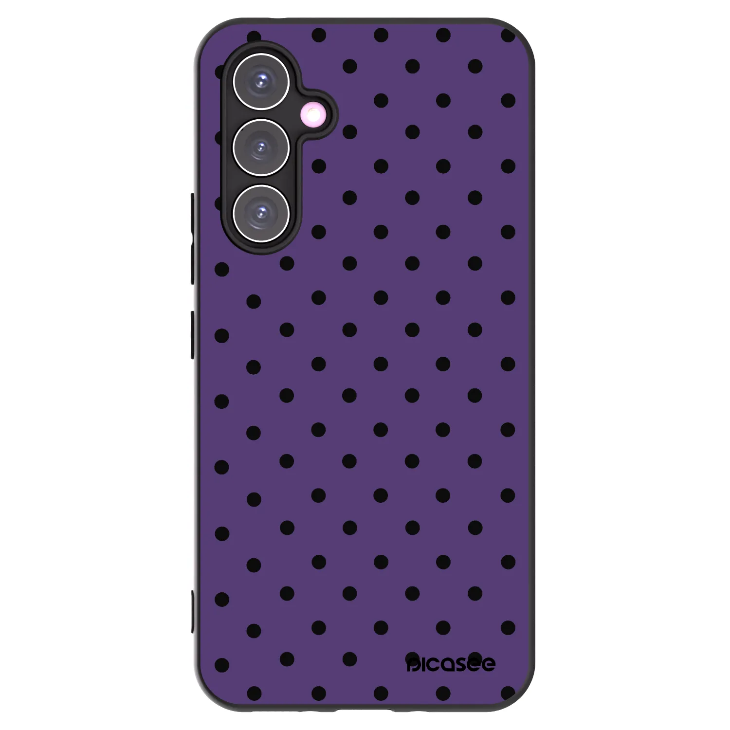 Picasee fekete szilikon tok az alábbi mobiltelefonokra Samsung Galaxy A54 5G A546B - Flickers 2