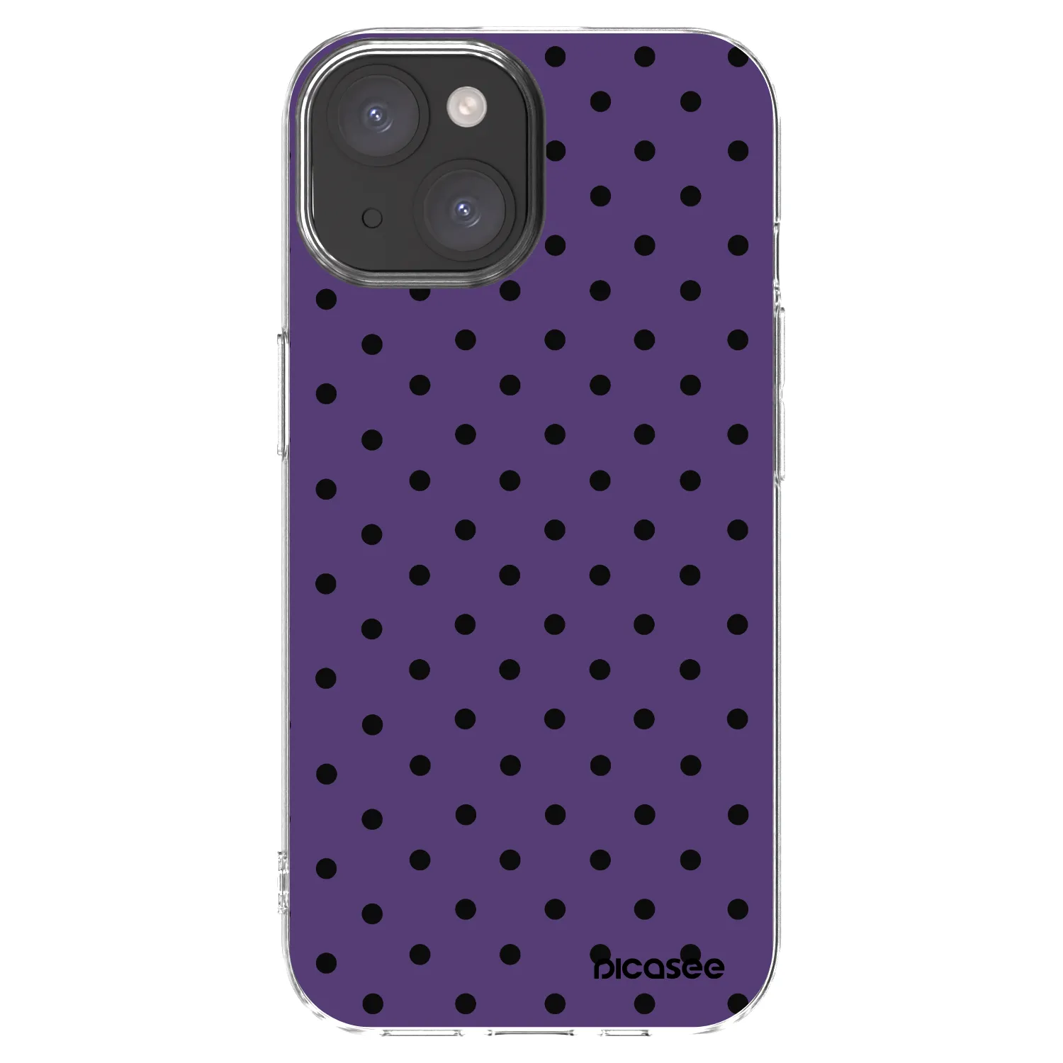 Picasee átlátszó szilikon tok az alábbi mobiltelefonokra Apple iPhone 15 - Flickers 2