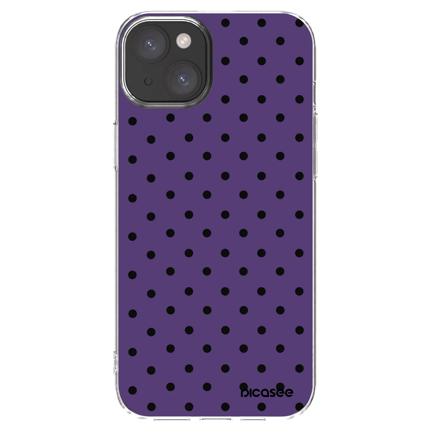 Picasee átlátszó szilikon tok az alábbi mobiltelefonokra Apple iPhone 15 Plus - Flickers 2