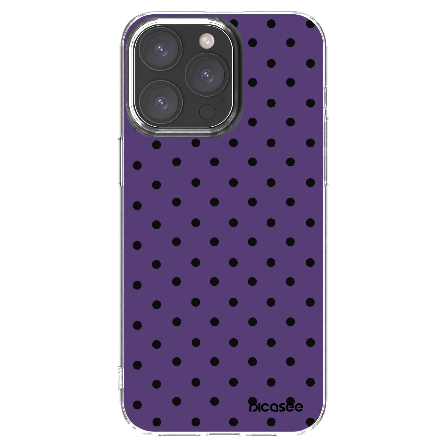 Picasee átlátszó szilikon tok az alábbi mobiltelefonokra Apple iPhone 15 Pro Max - Flickers 2