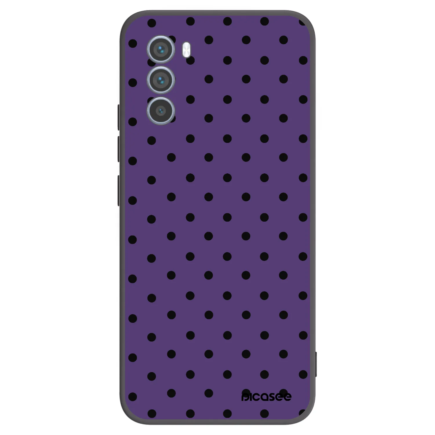Picasee fekete szilikon tok az alábbi mobiltelefonokra Motorola Moto G62 - Flickers 2