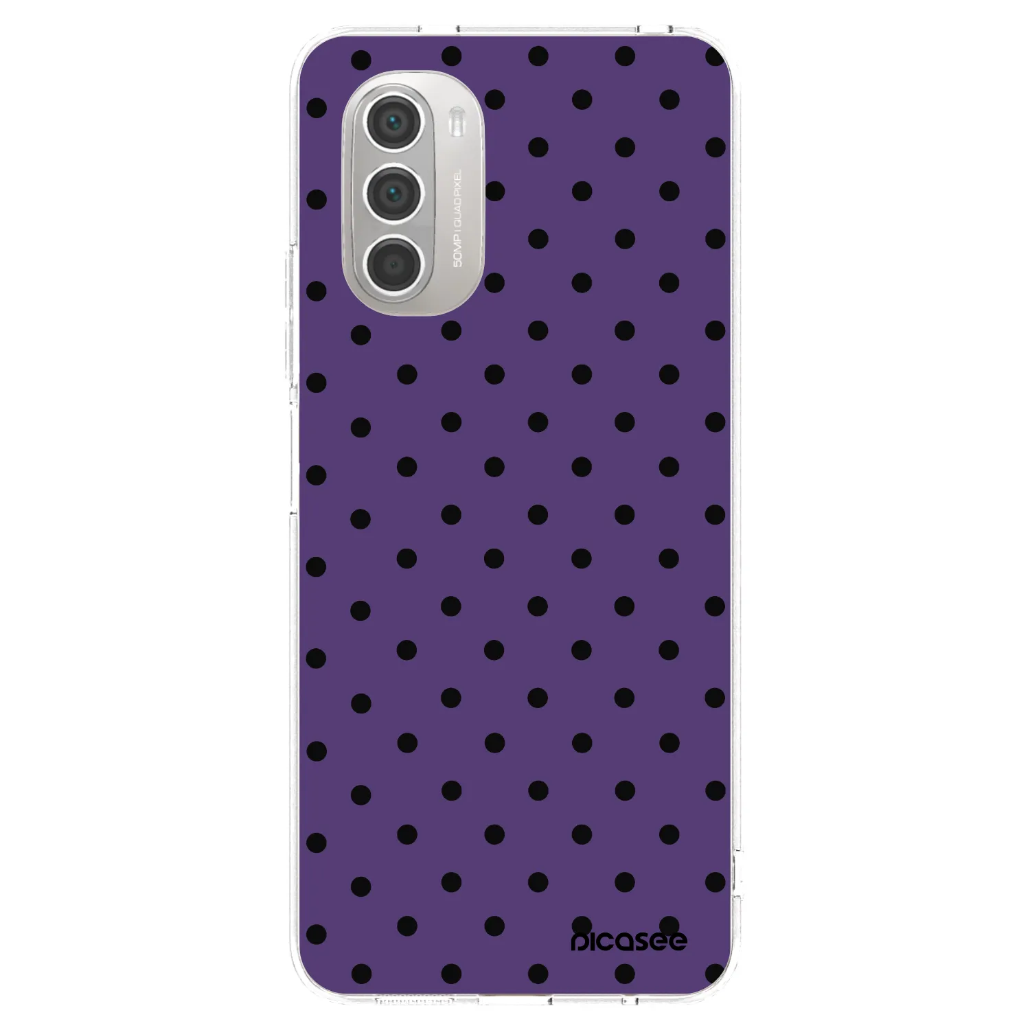 Picasee átlátszó szilikon tok az alábbi mobiltelefonokra Motorola Moto G51 - Flickers 2