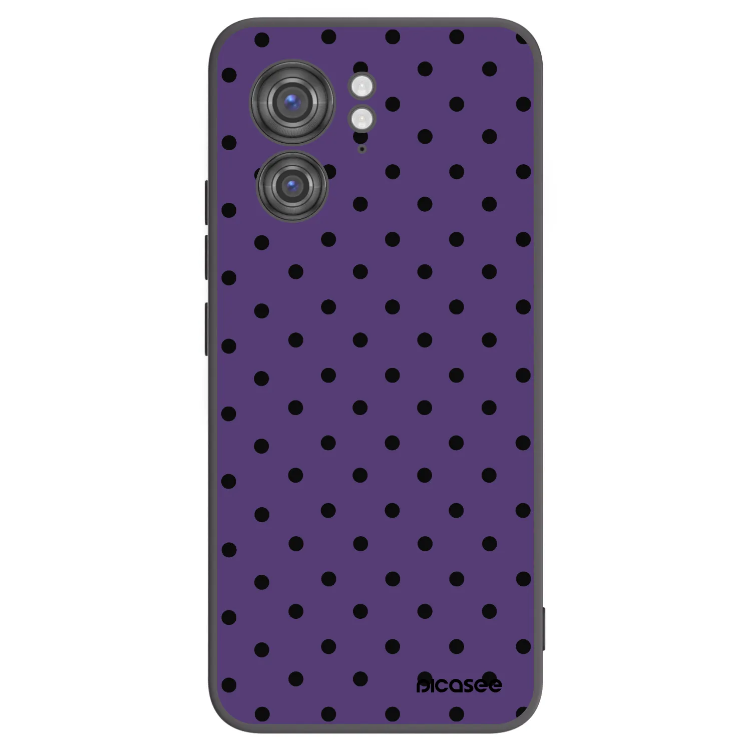 Picasee fekete szilikon tok az alábbi mobiltelefonokra Motorola Edge 40 - Flickers 2