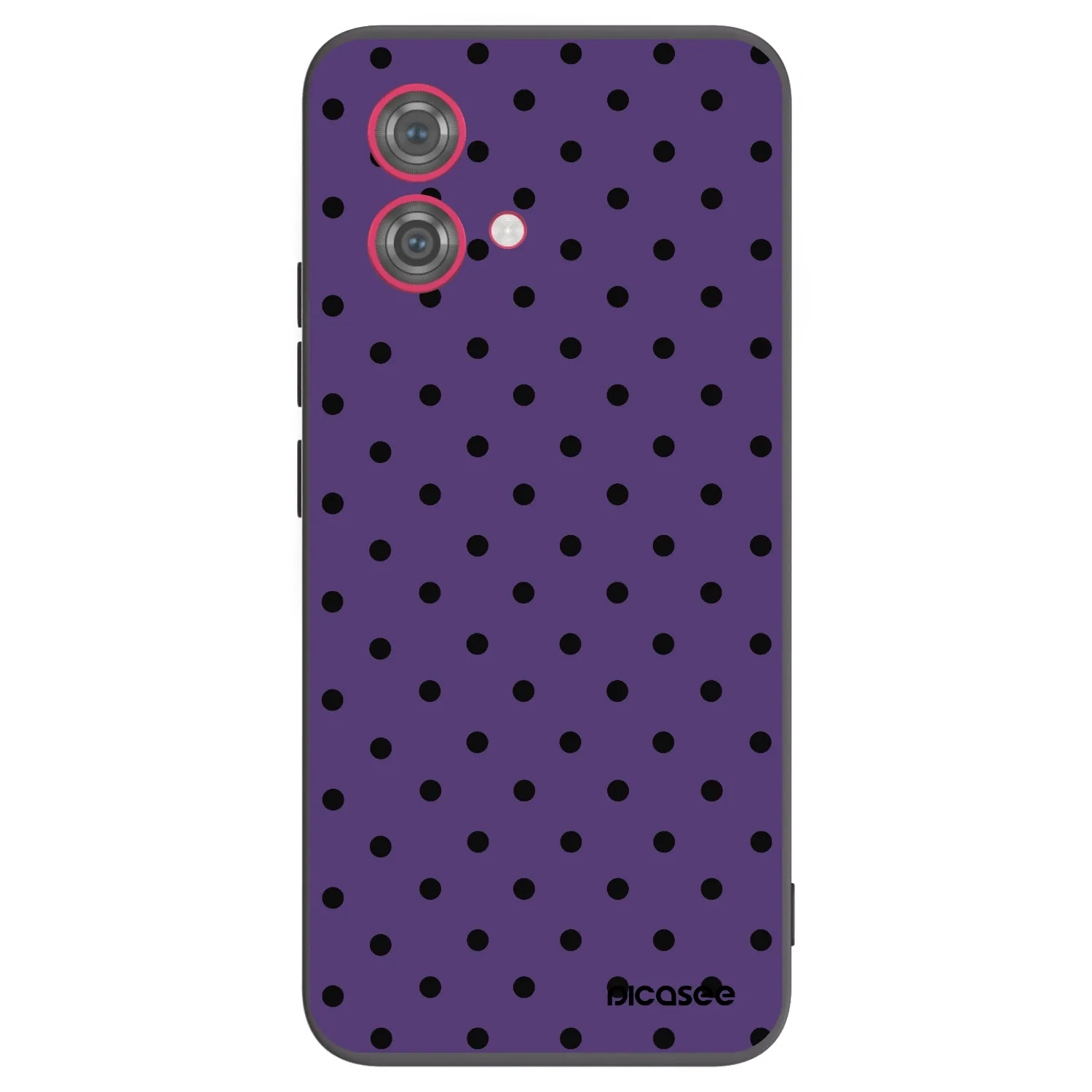 Picasee fekete szilikon tok az alábbi mobiltelefonokra Motorola Moto G84 5G - Flickers 2