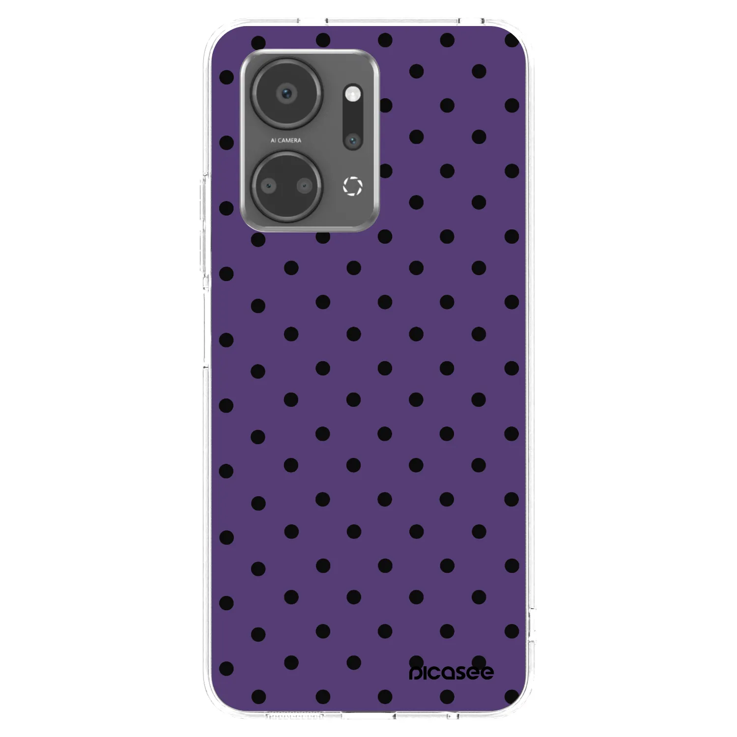 Picasee átlátszó szilikon tok az alábbi mobiltelefonokra Honor X7a - Flickers 2