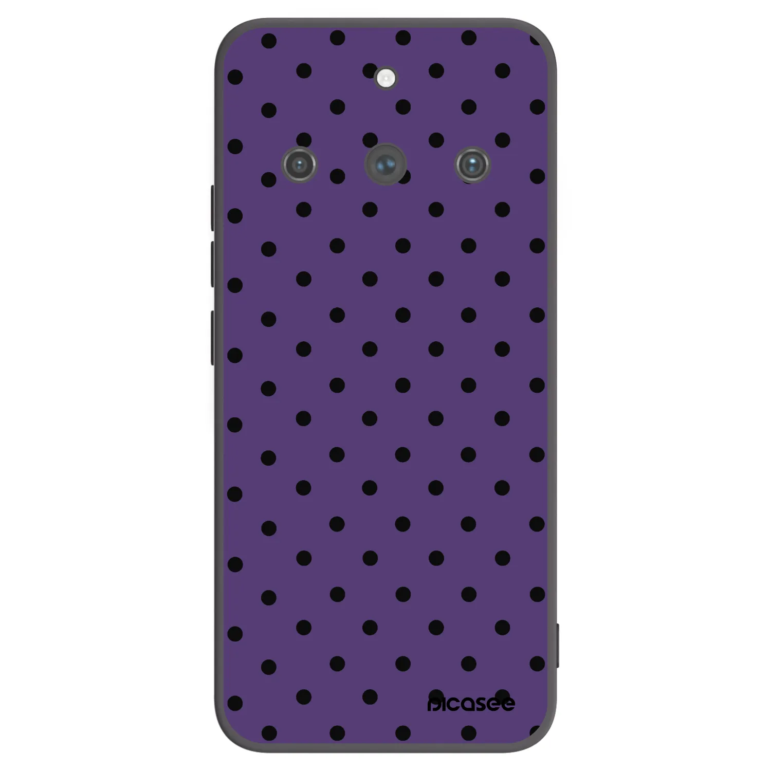 Picasee fekete szilikon tok az alábbi mobiltelefonokra Realme 11 Pro+ - Flickers 2