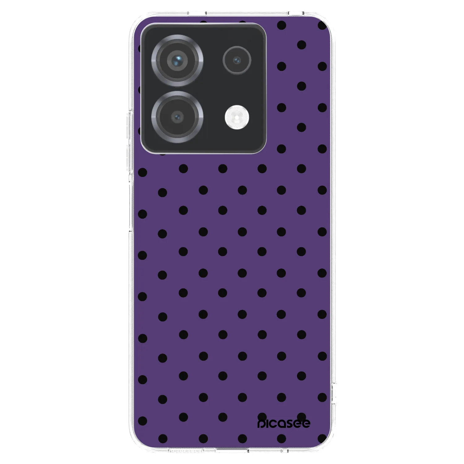Picasee átlátszó szilikon tok az alábbi mobiltelefonokra Xiaomi Poco X6 - Flickers 2