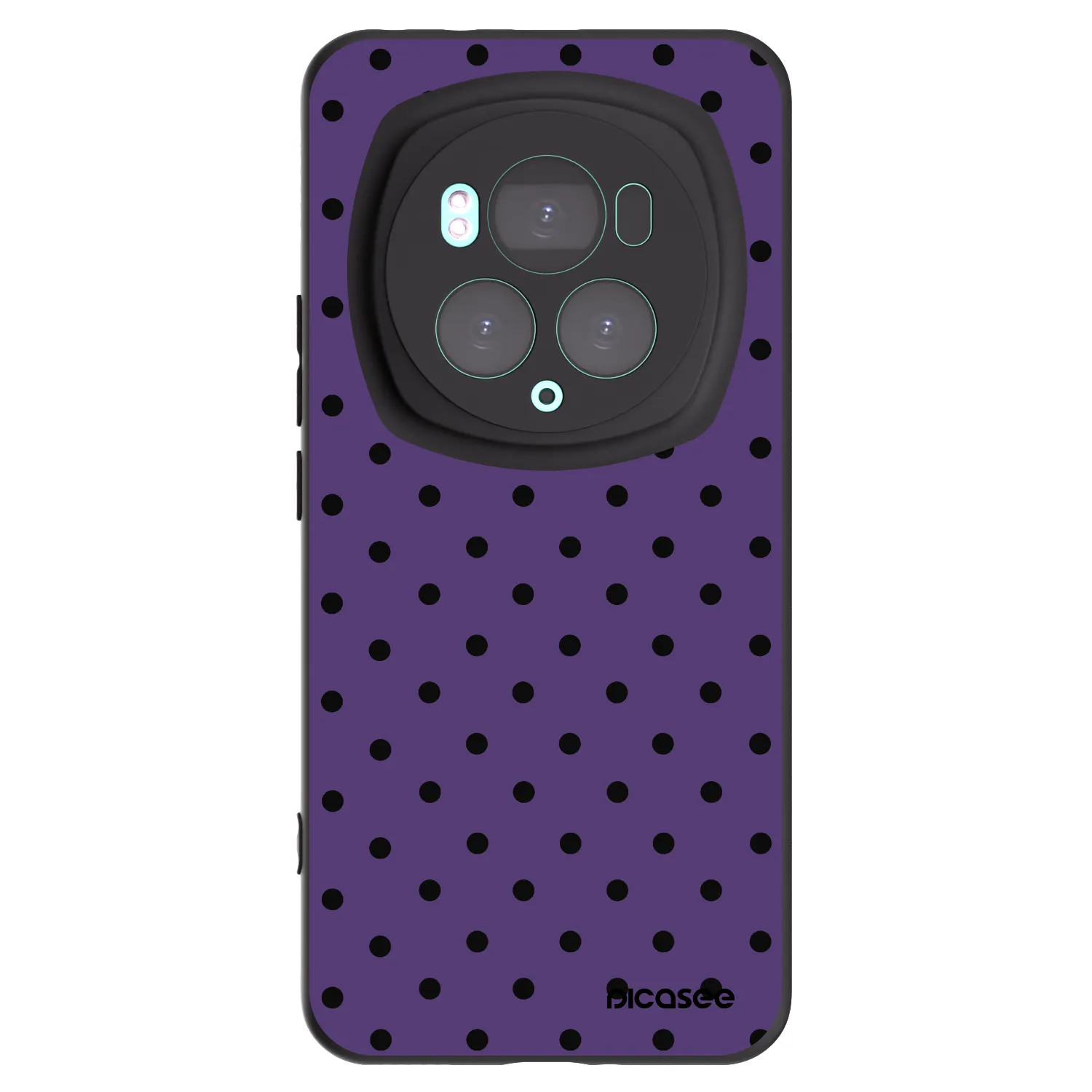 Picasee fekete szilikon tok az alábbi mobiltelefonokra Honor Magic6 Pro - Flickers 2